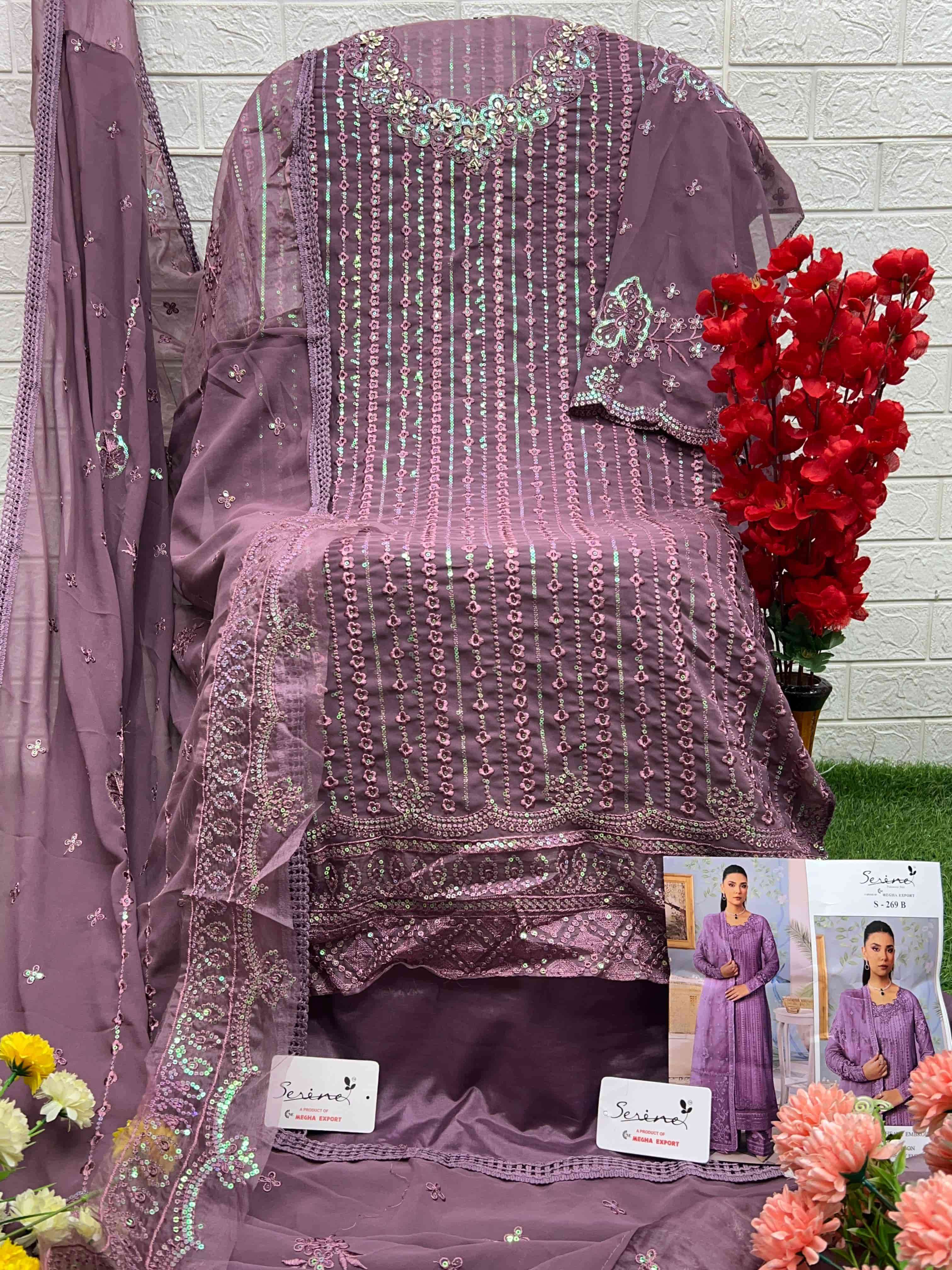 Serine S 269 B Festive Wear Style Latest Embroidered Designer Suit view 2