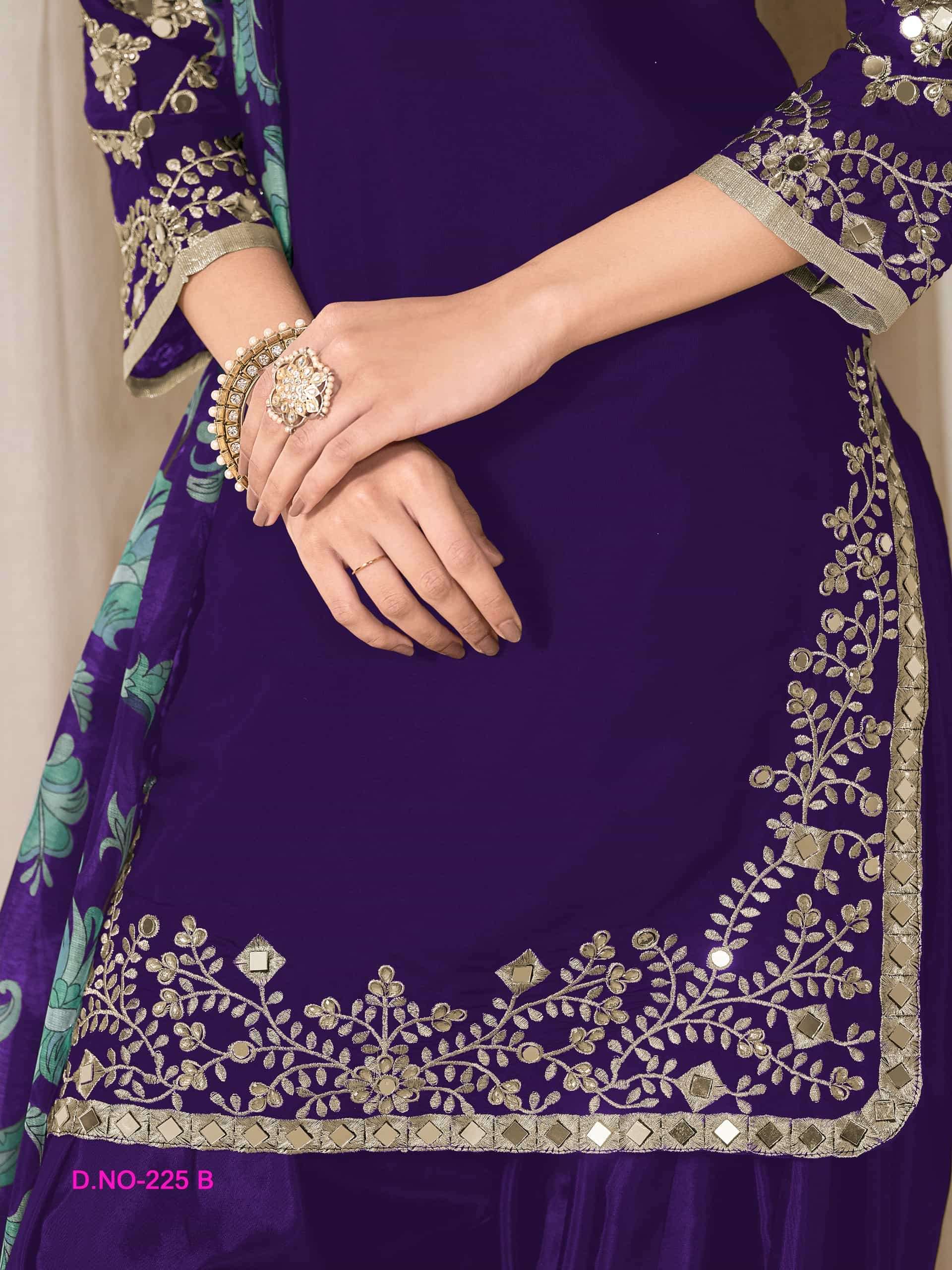 Aanaya Vol 225 Patiyal Style Silk Suit view 11