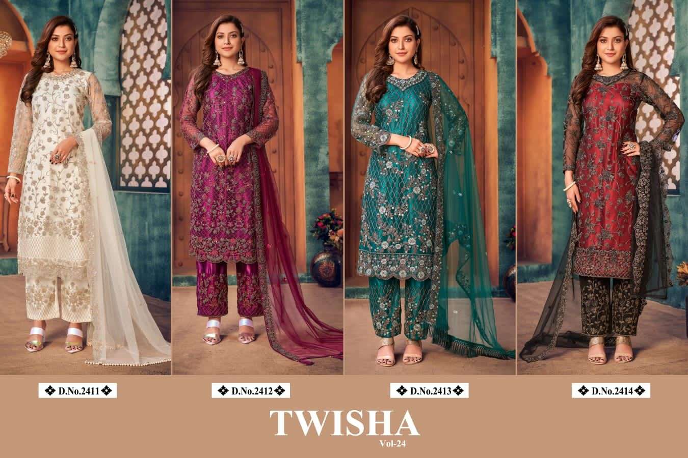 Aanaya Twisha Vol 24 Party Wear Designer Suit view 7