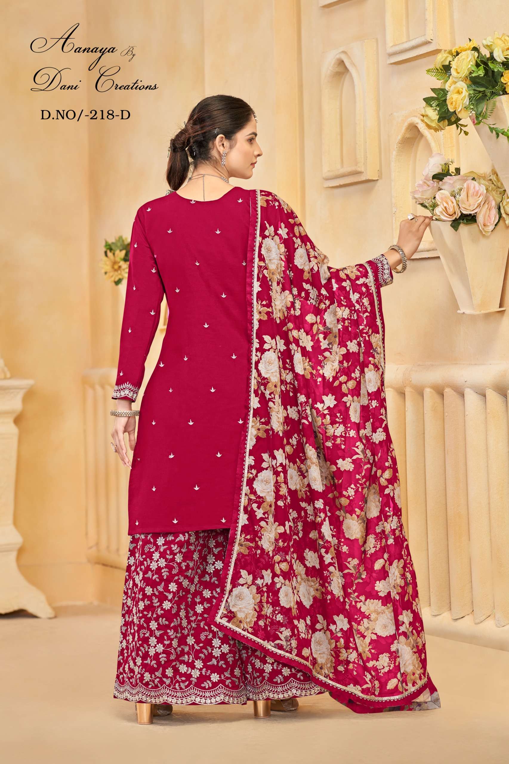 Aanaya Vol 218 Exclusive Plazzo Styl Suit Price view 7
