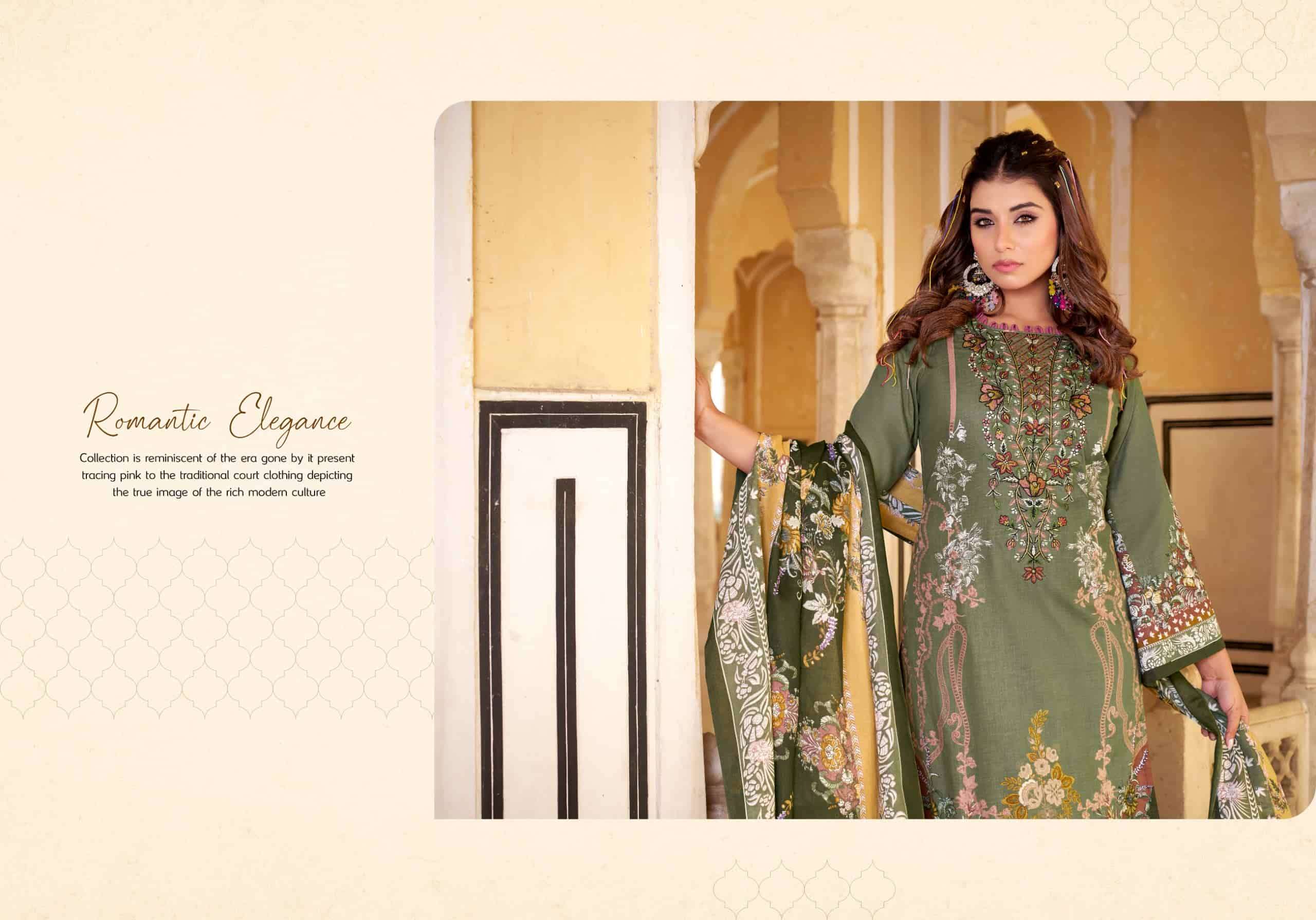 Romani Aarzu Vol 32 Fancy Cotton Dress Material Catalog view 6