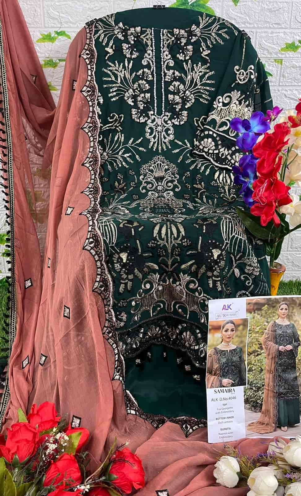 Al Khushbu Samaira Vol 5 Designer Work Pakistani Dress view 7