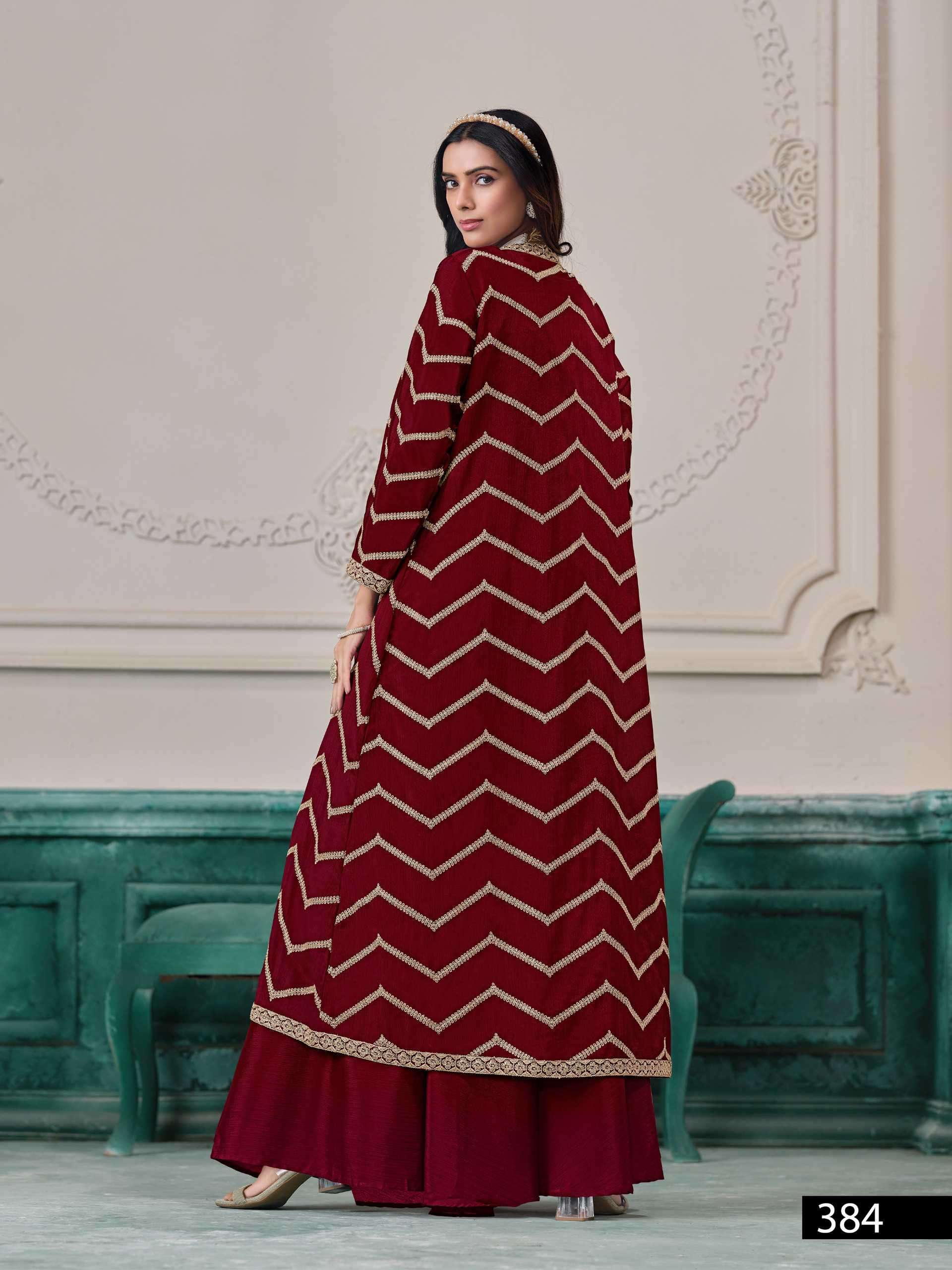 Anjubaa Vol 38 Fancy Designer Indo Western Suit view 8