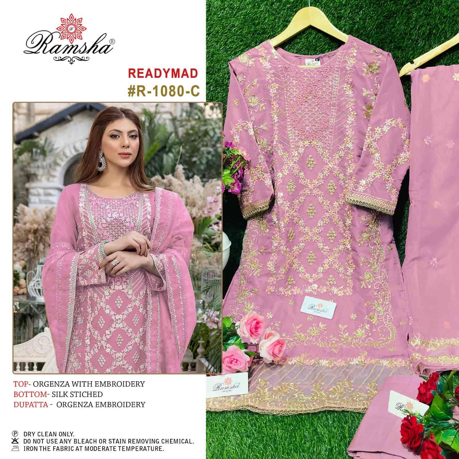 Ramsha R 1080 Colors Pakistani Festive Wear Style Readymade Suit Wholasaler view 5