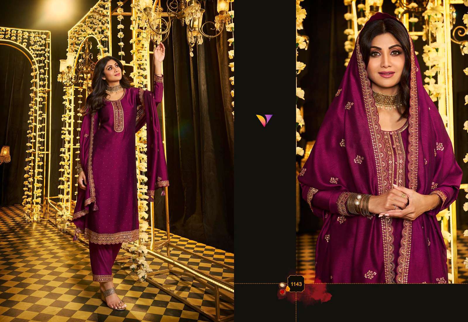 Viradi Vatsam Festive Colletion By Shilpa Readymade Designs Traditional Dress view 9