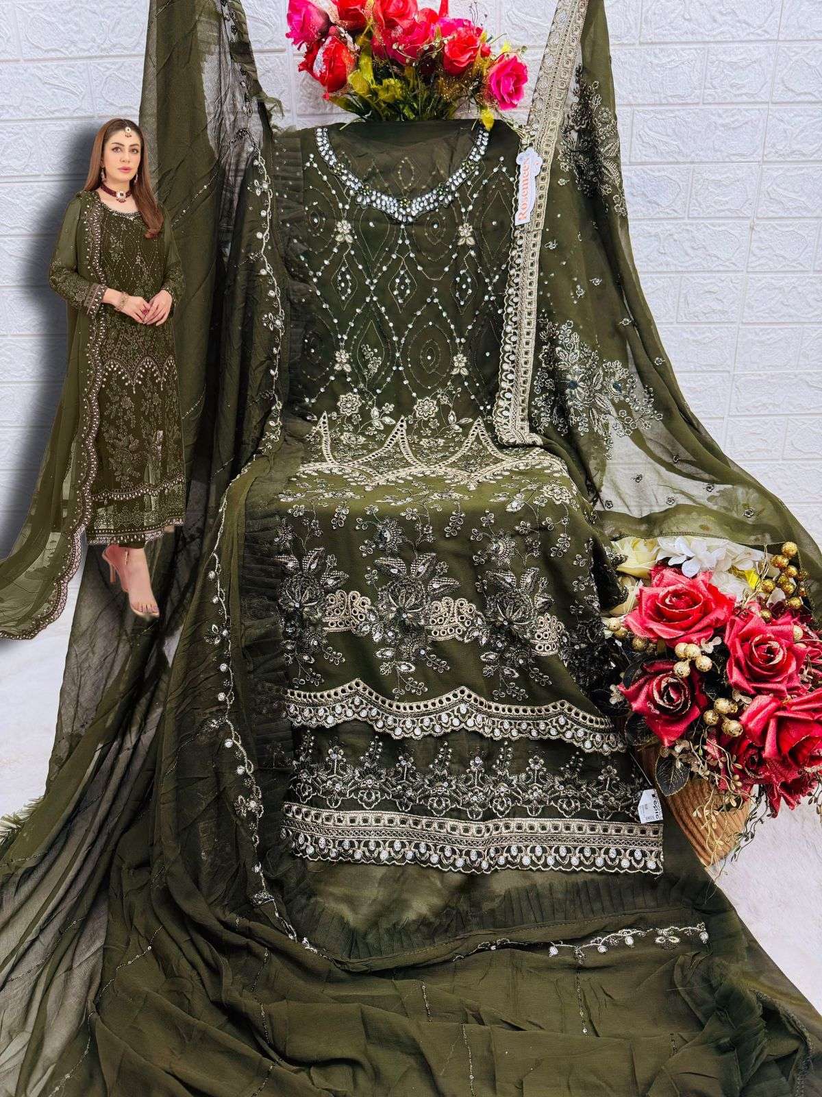 Fepic C 1777 Colors Heavy Designer Pakistani Dress Festive Collection view 4