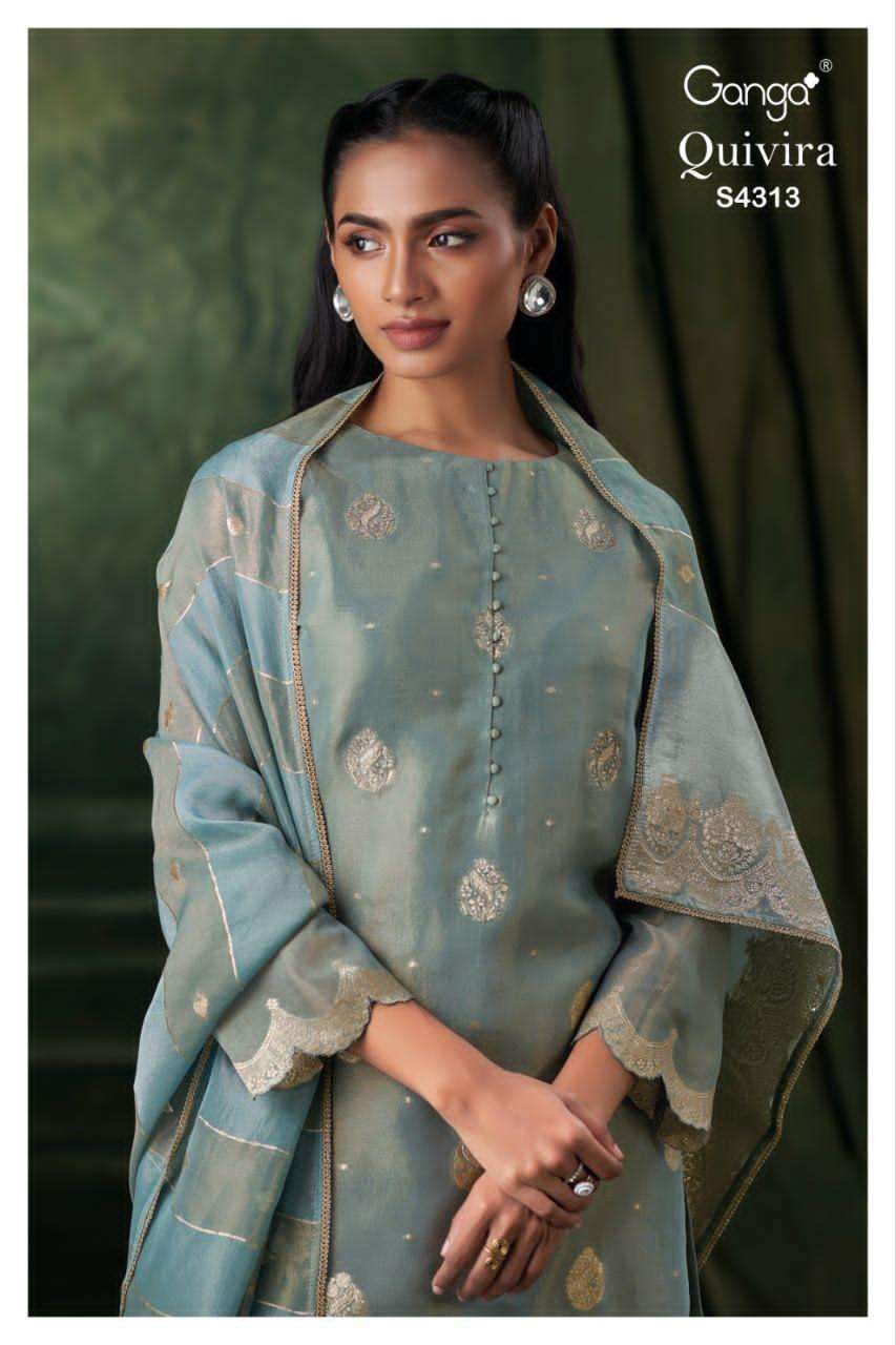Ganga Fashion Quivira 4313 Premium Designs Partywear Dress Collection view 4