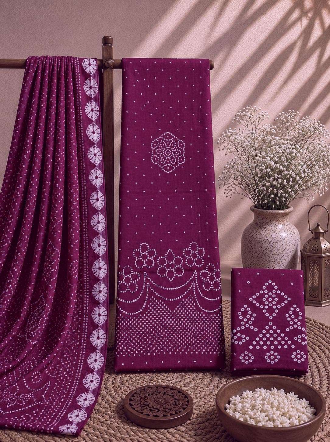 Js Priya Bandhani Vol 44 Premium Style Bandhani Dress Material view 18