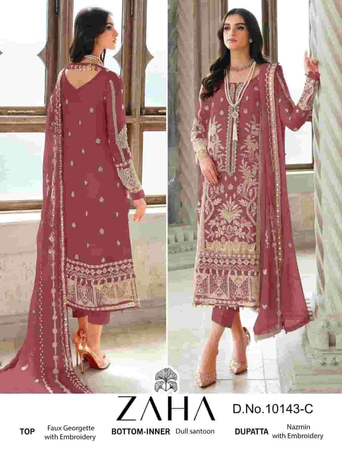 Zaha Gullal Vol 2 Hits Colors Pakistani Style Heavy Designer Salwar Suit Wholesalers view 14