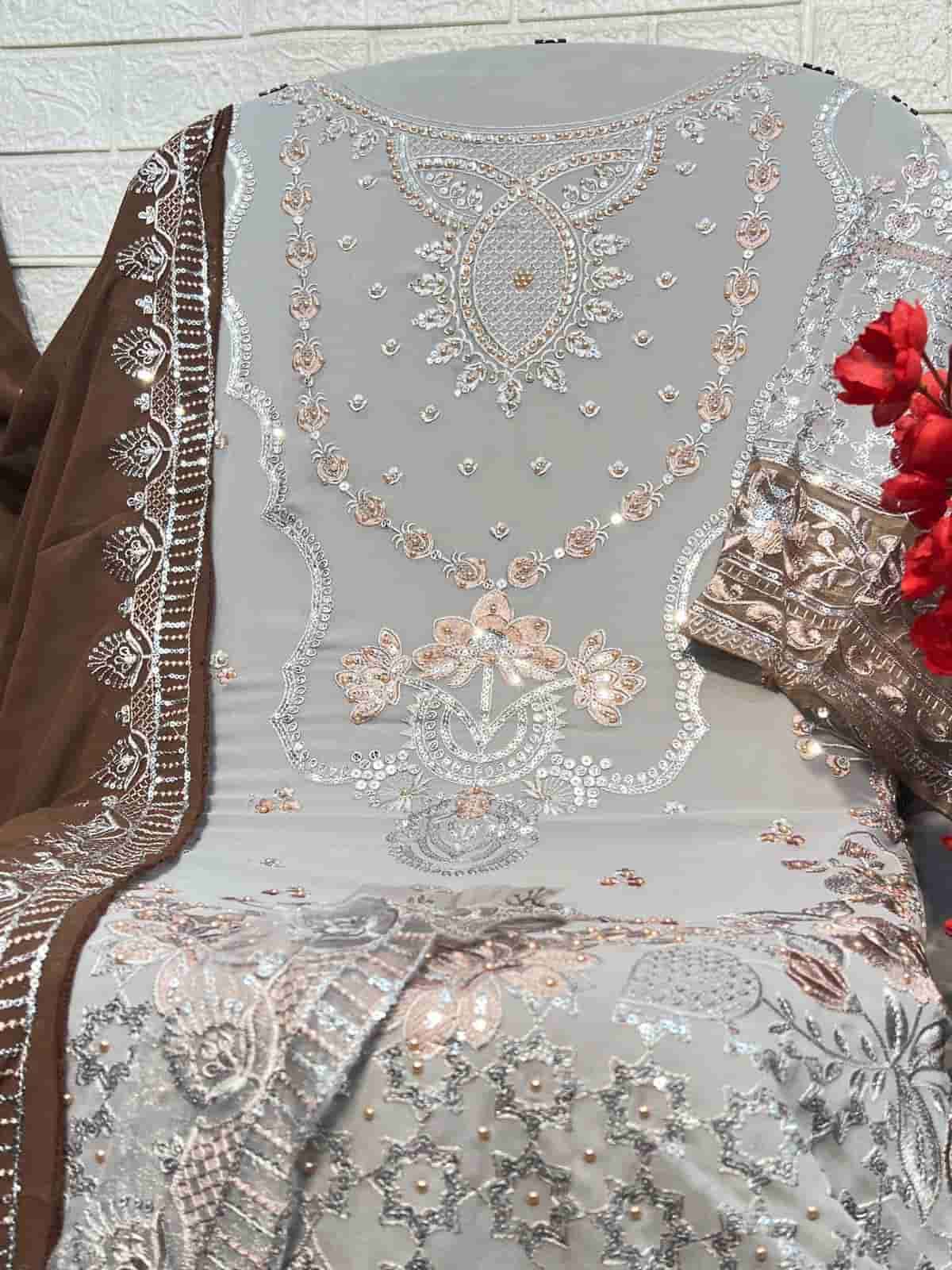 Al Khushbu 6007 Festive Wear Style Designer Georgette Suit Ensemble view 4