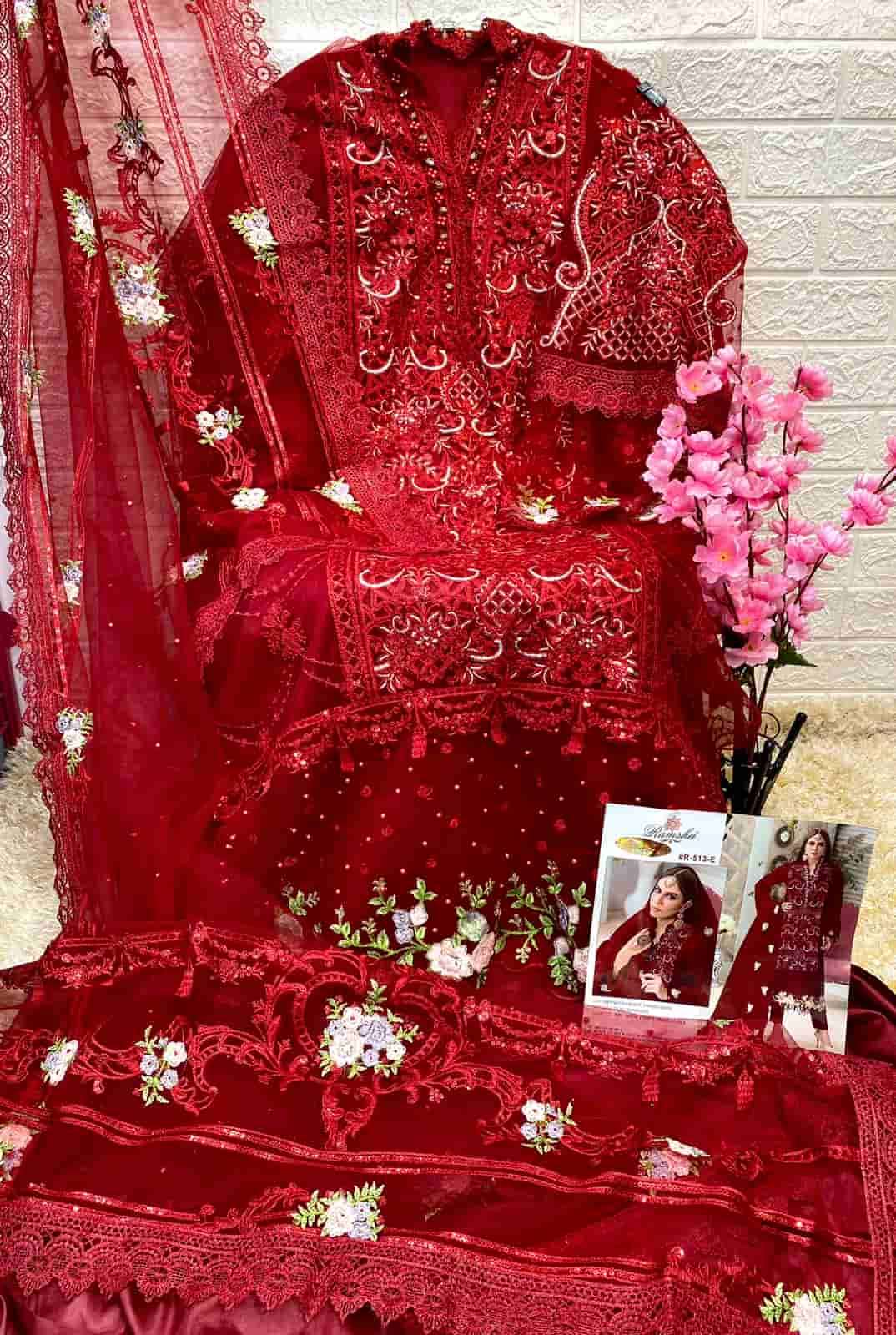 Ramsha R 513 Dark Nx Pakistani New Designer Style Festive Collection view 7