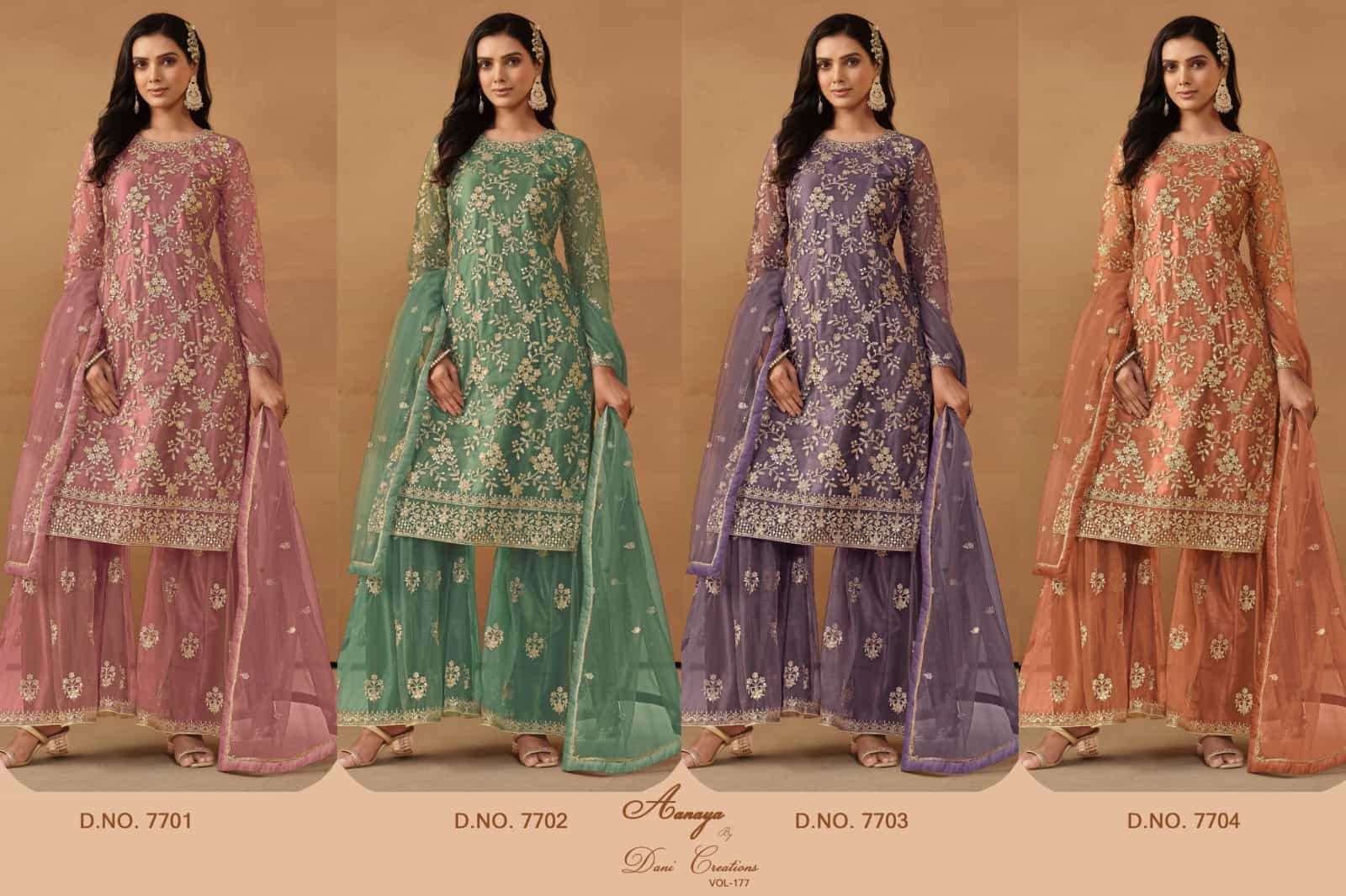 Twisha Aanaya Vol 177 Party Wear Style Latest Designer Suit online view 8