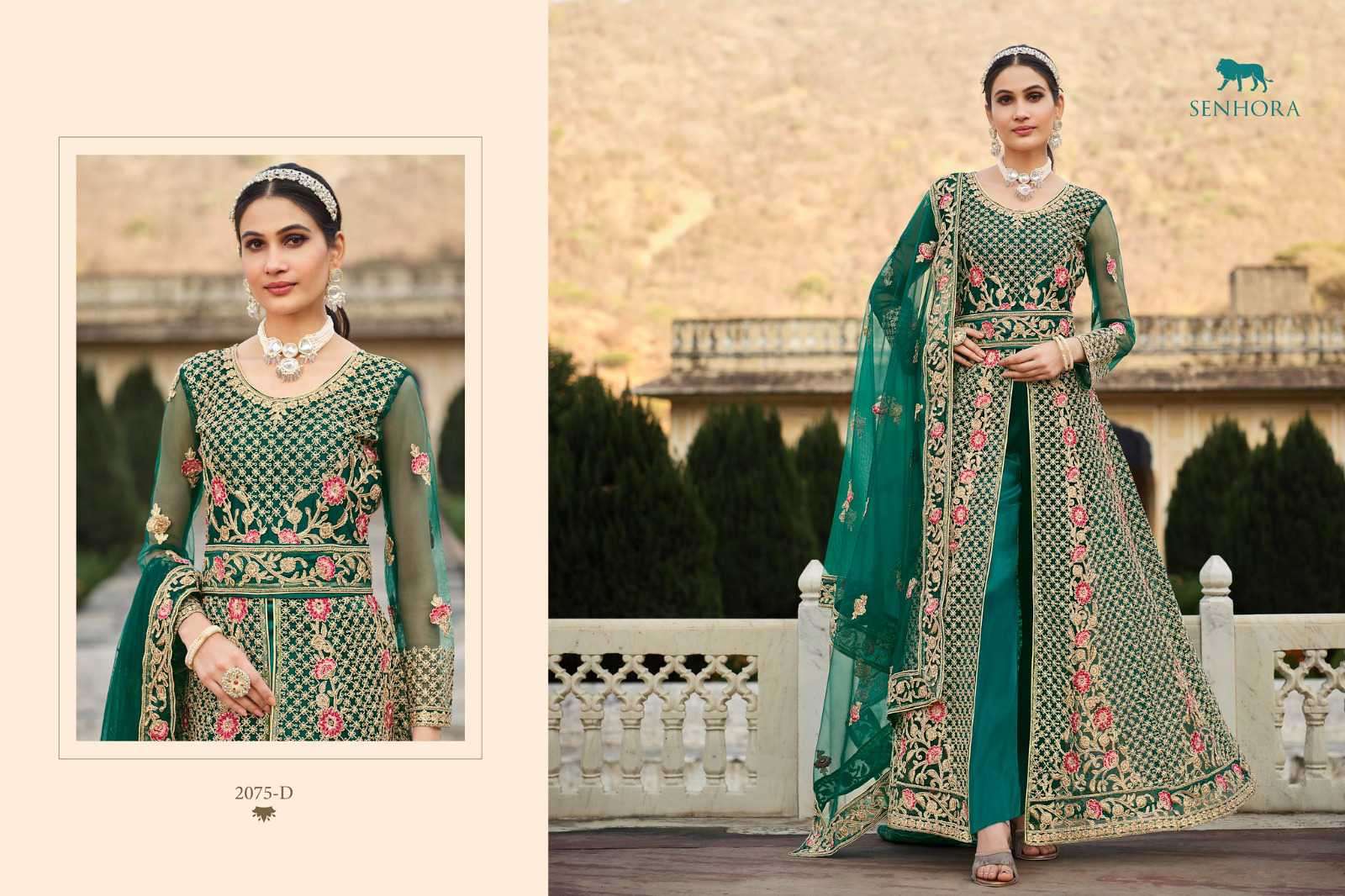 Senhora Carolina 2075 Designer Anarkali Suit view 13