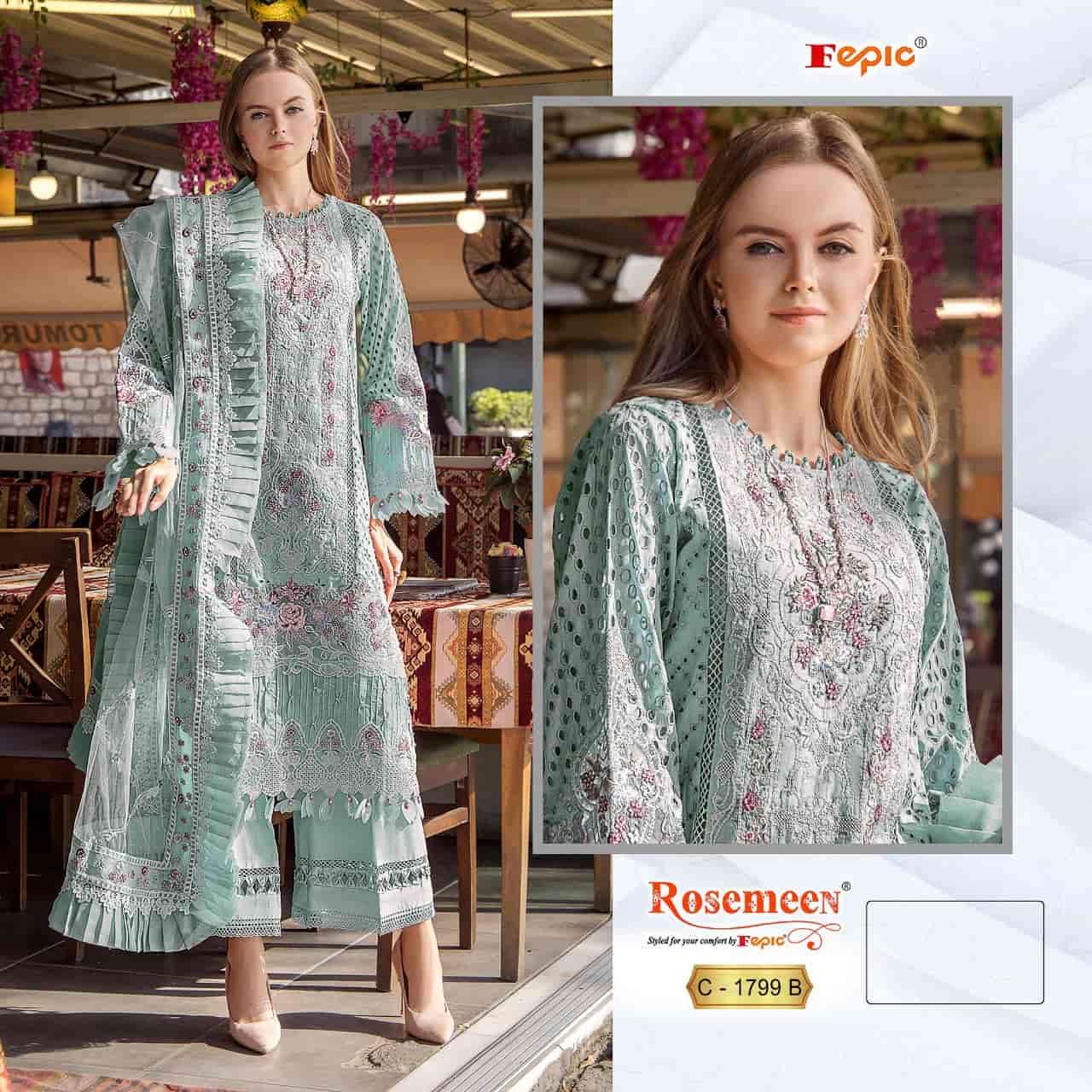 Fepic C 1799 Colors Pakistani Festive Wear Style Designer Cotton Suit Exporter view 5