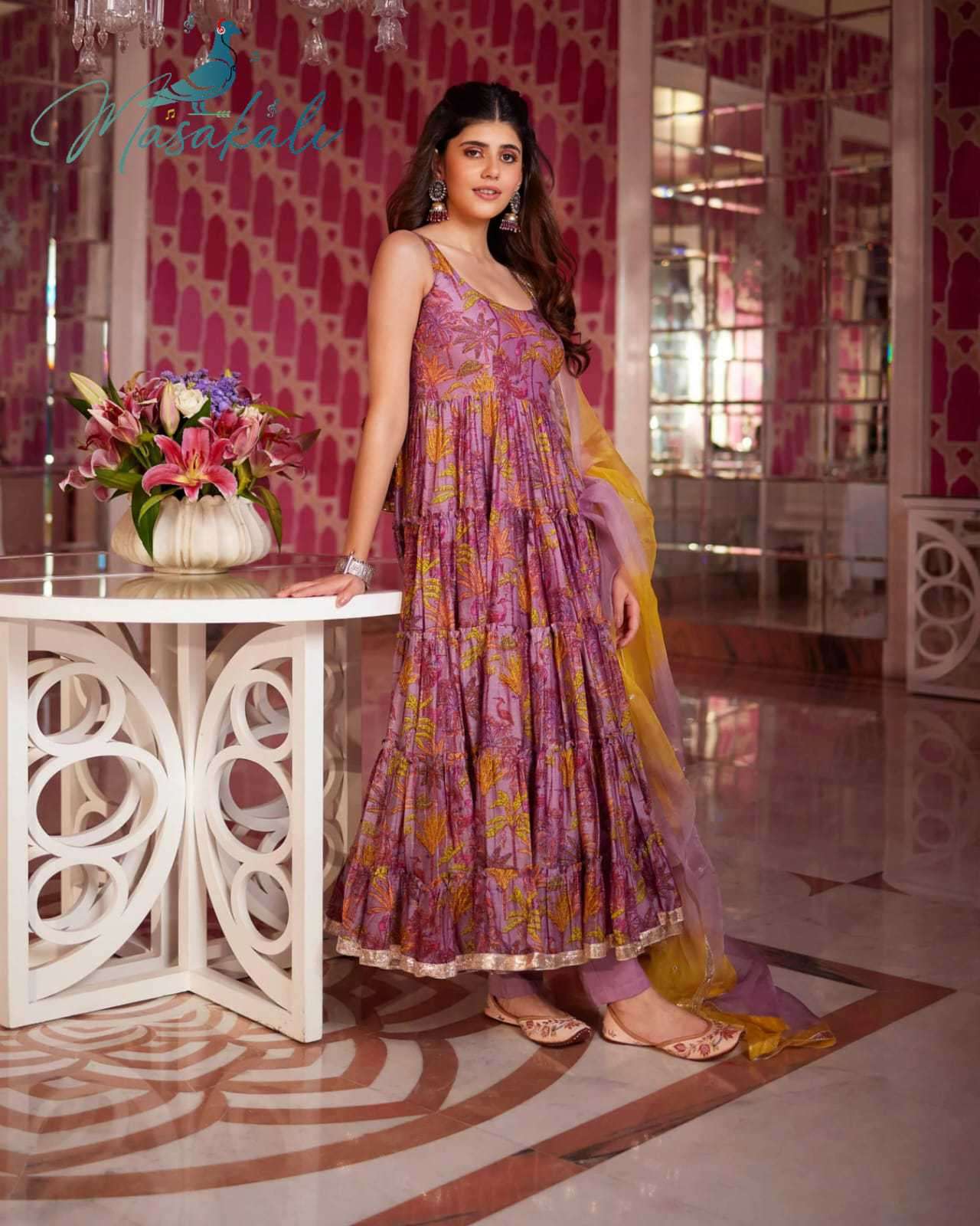 Masakali Vol 1 Latest Style Frill Designs 3 Piece Suit New Arrivals view 7
