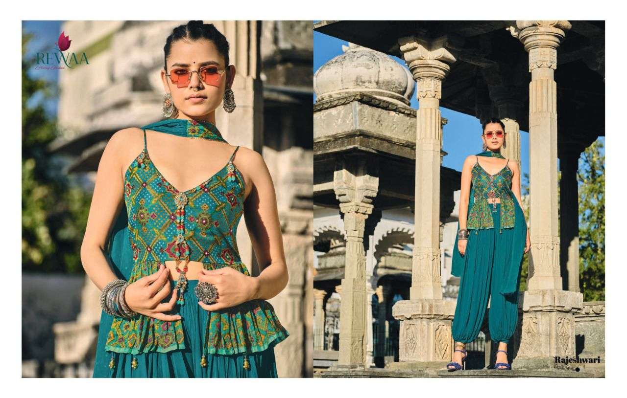 Rewaa Parampara Vol 2 Exclusive Designer Party Wear Readymade Dress Collection view 14