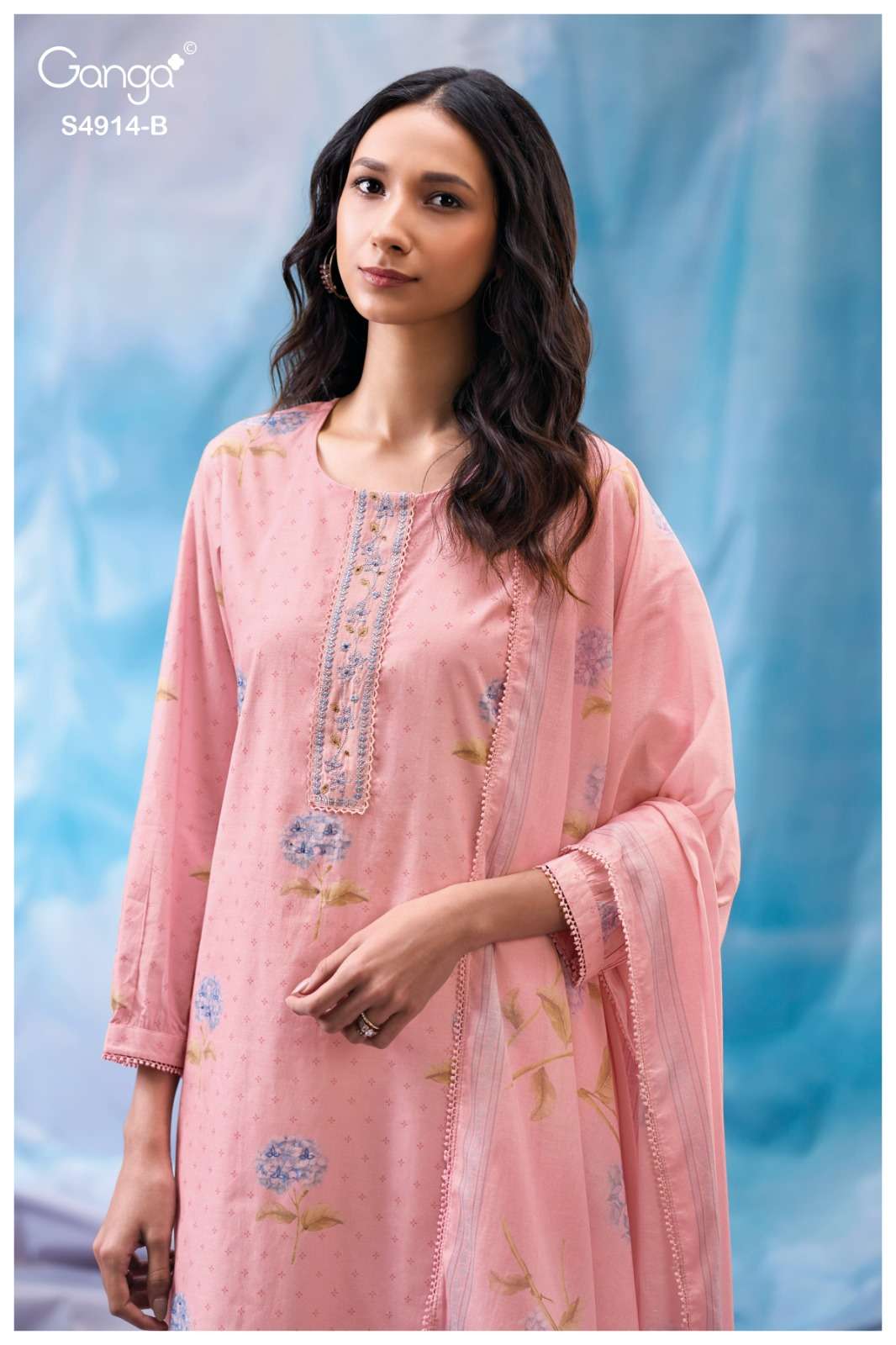 Ganga Fashion Dazia 4914 Premium Cotton Salwar Suit view 7