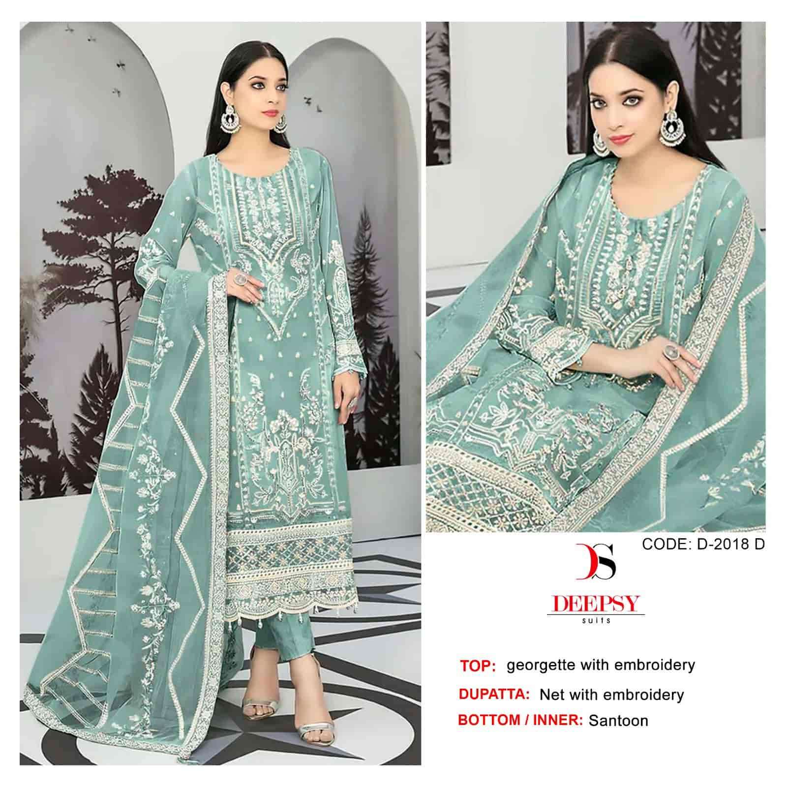 Deepsy D 2018 Colors Pakistani Style Designer Festive Wear Salwar Suit Wholesalers view 5