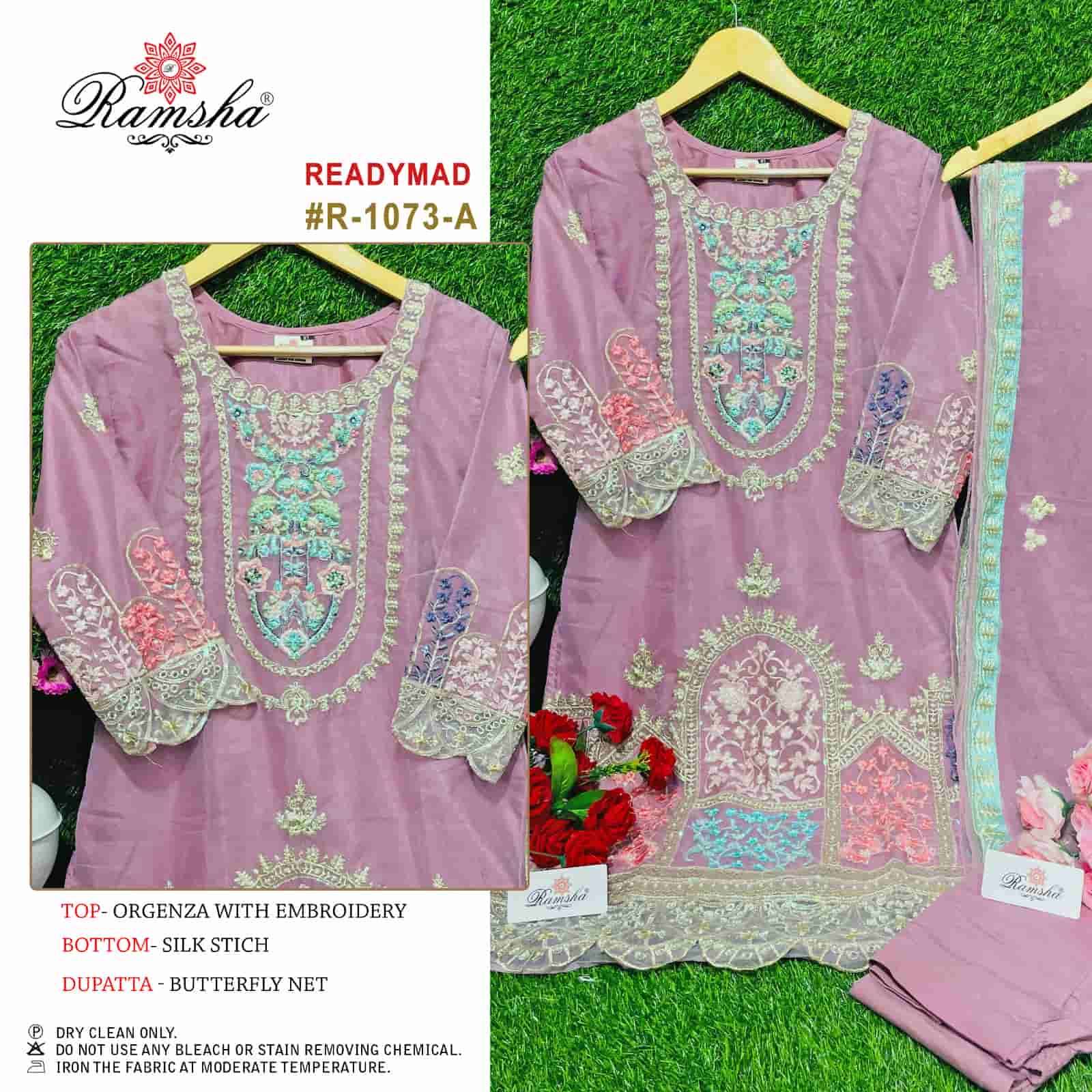 Ramsha R 1073 Colors Pakistani Style Fancy Designer Readymade Suit view 2