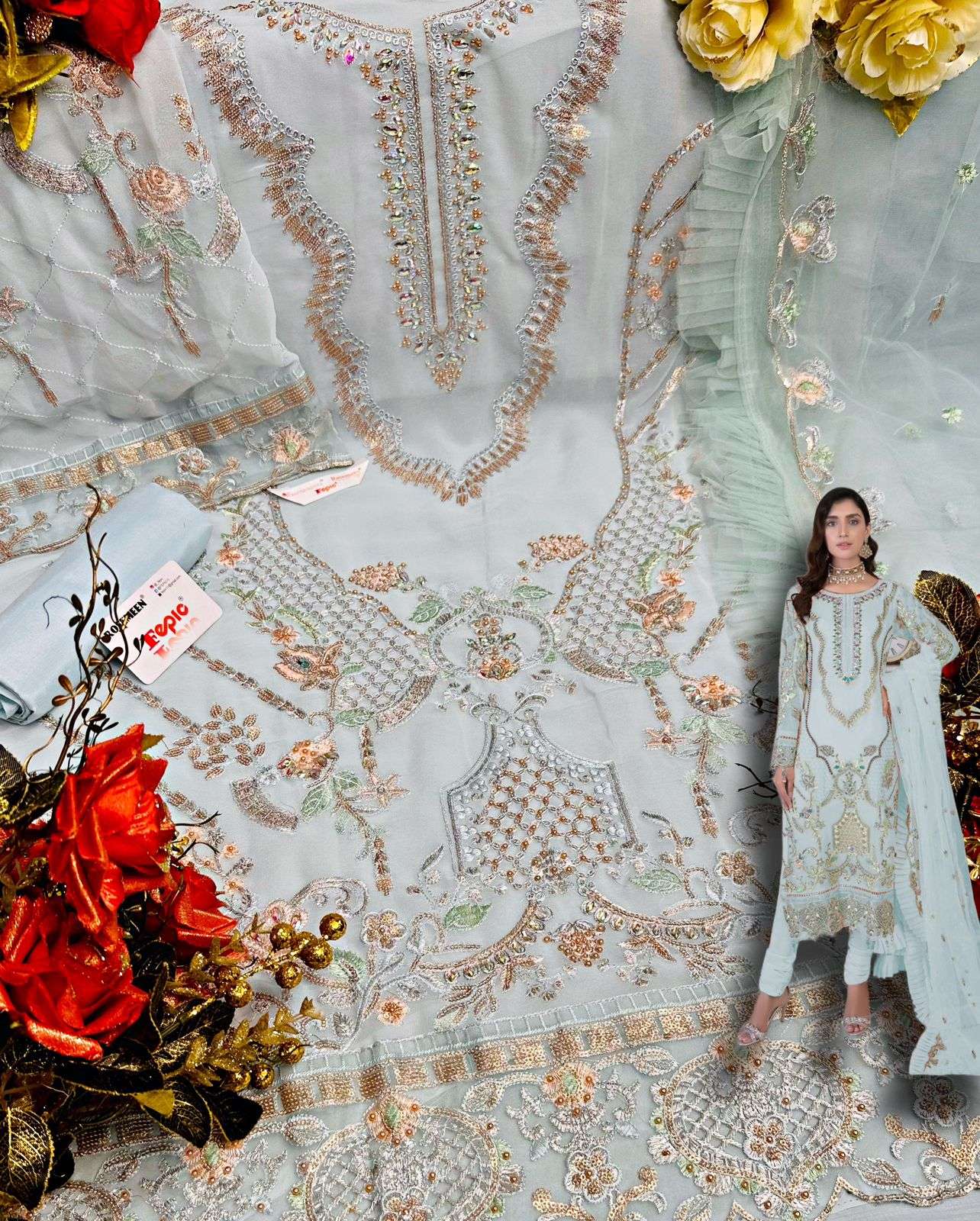 Fepic D 5224 Colors Pakistani Suit Price view 4