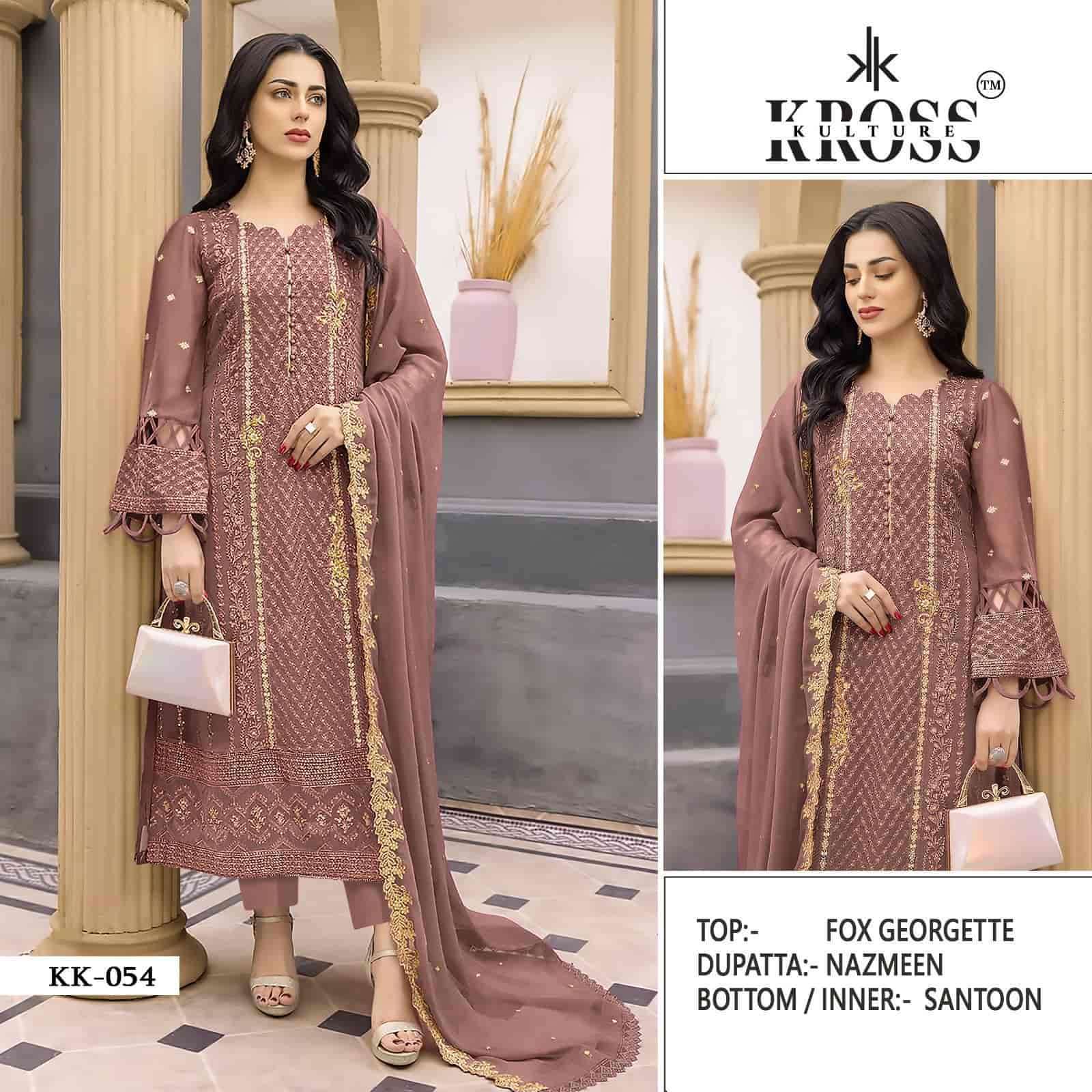 Kross Kulture KK 054 Colors Pakistani Festive Wear Style Designer Suit Exporters view 4