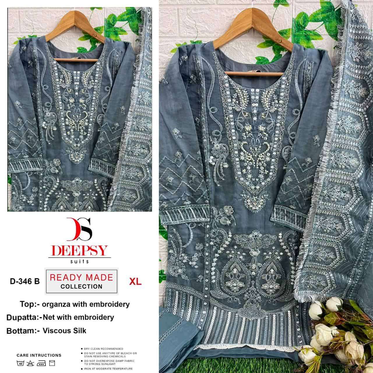 Deepsy D 346 Colors Pakistani Party Wear Style Readymade Salwar Suit view 2