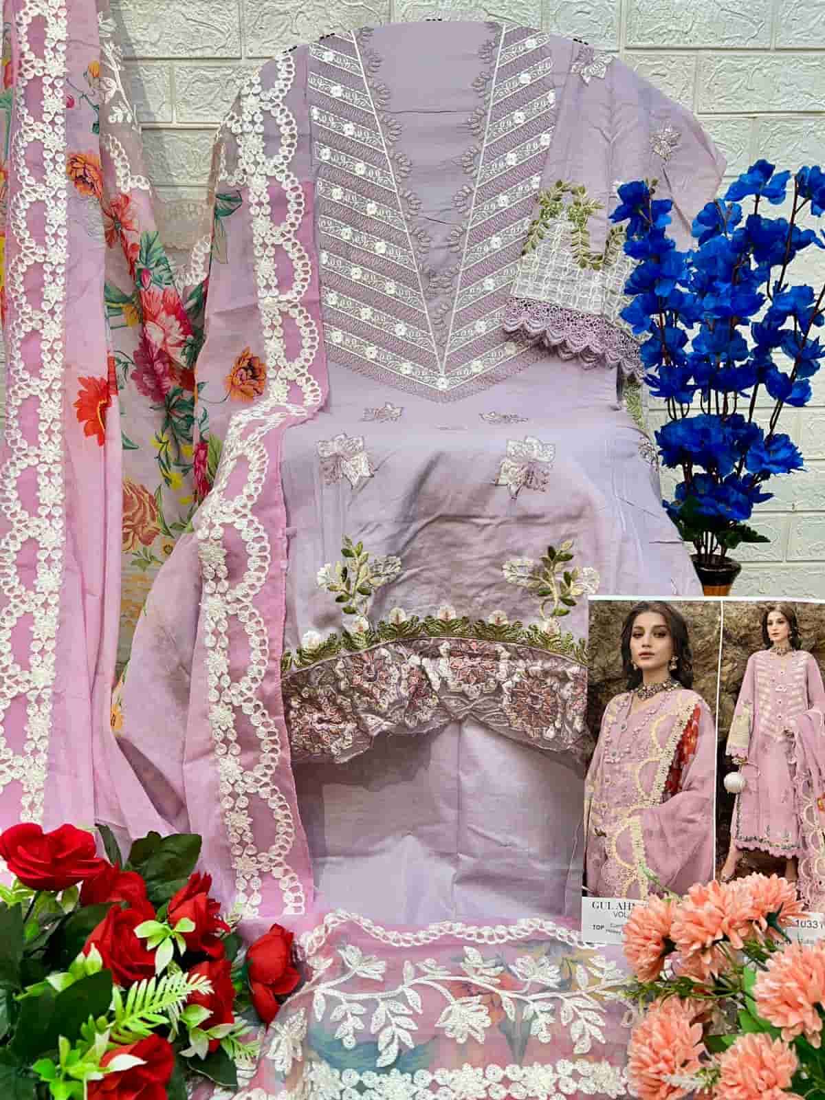 Zaha Gulahmed Vol 2 10331 Colors Pakistani Latest Designer Cotton Suit view 8