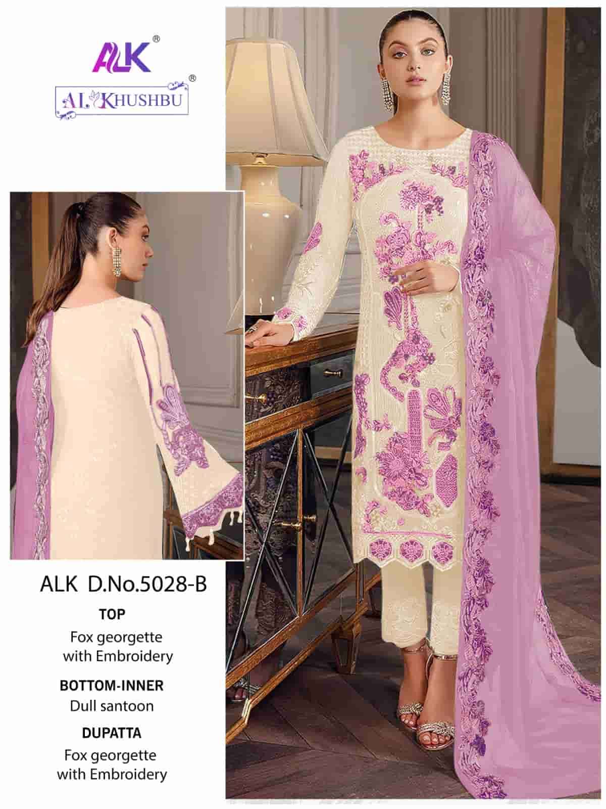 Al Khushbu 5028 Hits Colors Pakistani Fancy Designer Style Festive Wear Collection view 2