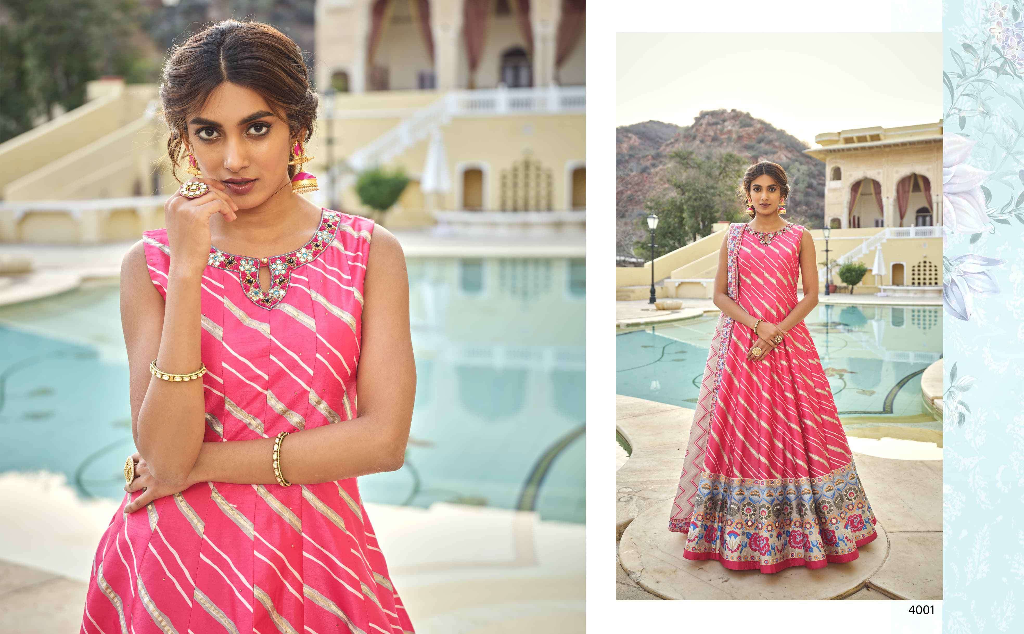 Virasat Peshwai 4001 To 4006 Exclusive Designer Gown view 10