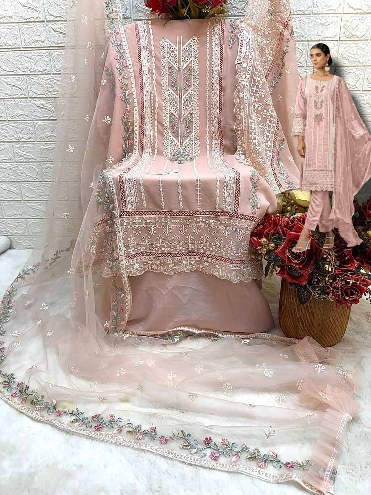 Fepic C 1680 Colors Pakistani Latest Designer Style Festive Wear Salwar Suit Exporters view 7