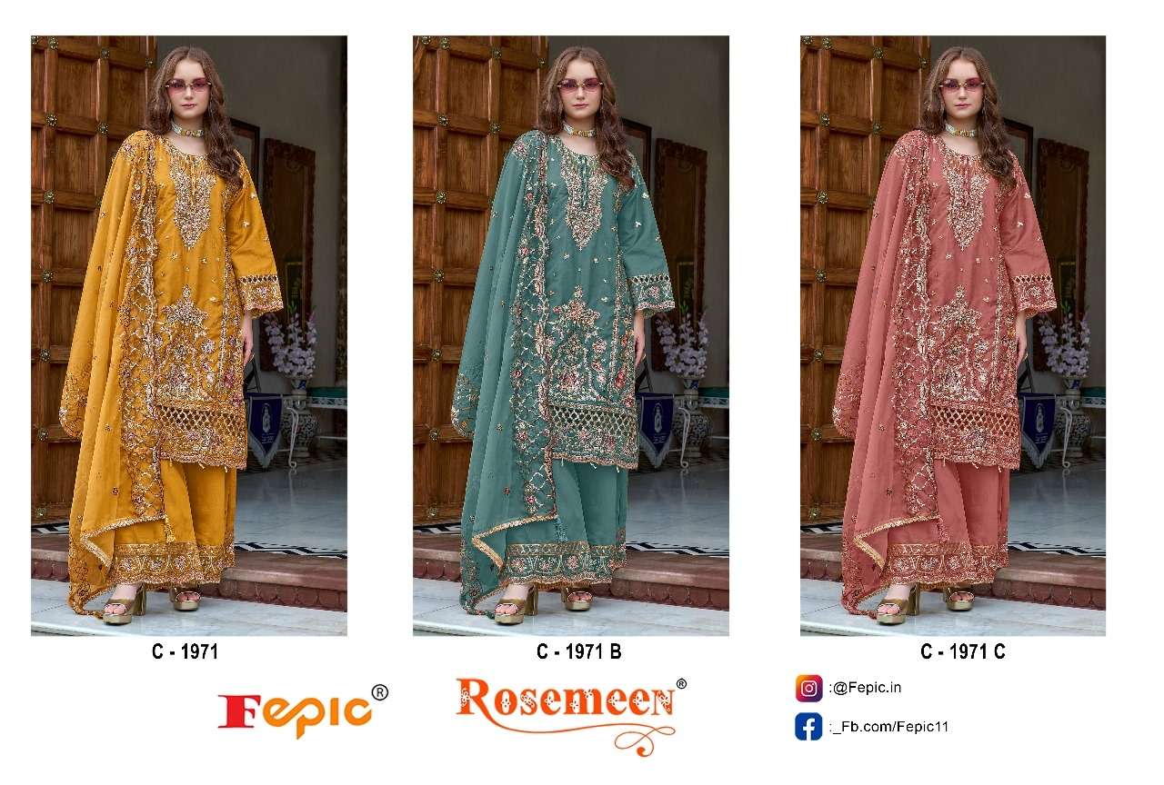 Fepic C 1971 Pakistani Suit Salwar Wholsale Price view 7