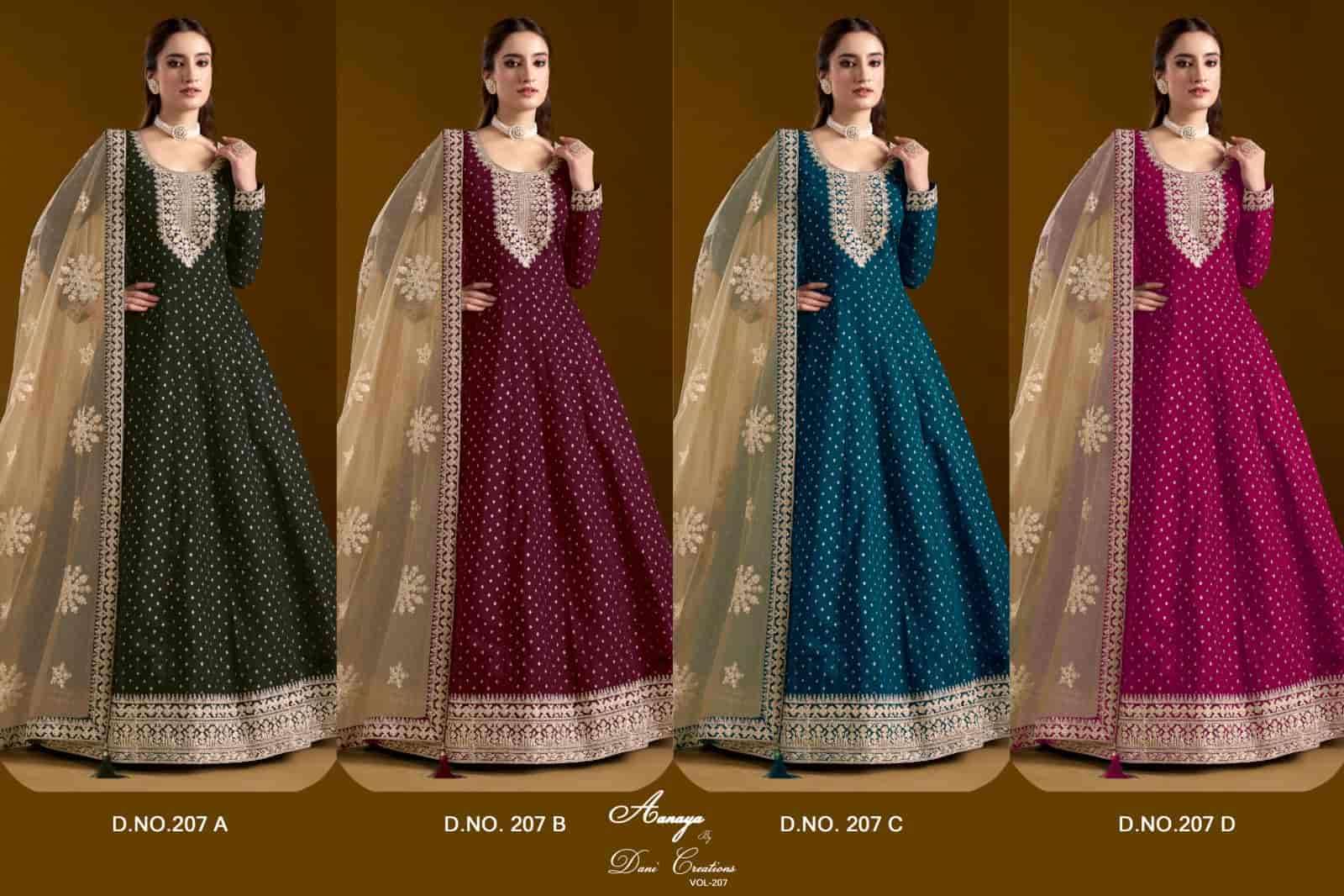 Twisha Aanaya Vol 207 Colors Party Wear Style Designer Gowns Collection view 9