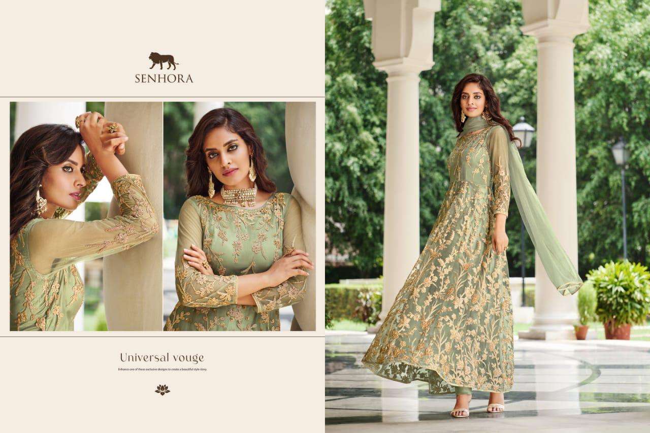 Senhora Sharmin Designer Party Wear Anarkali Suit Collection view 2
