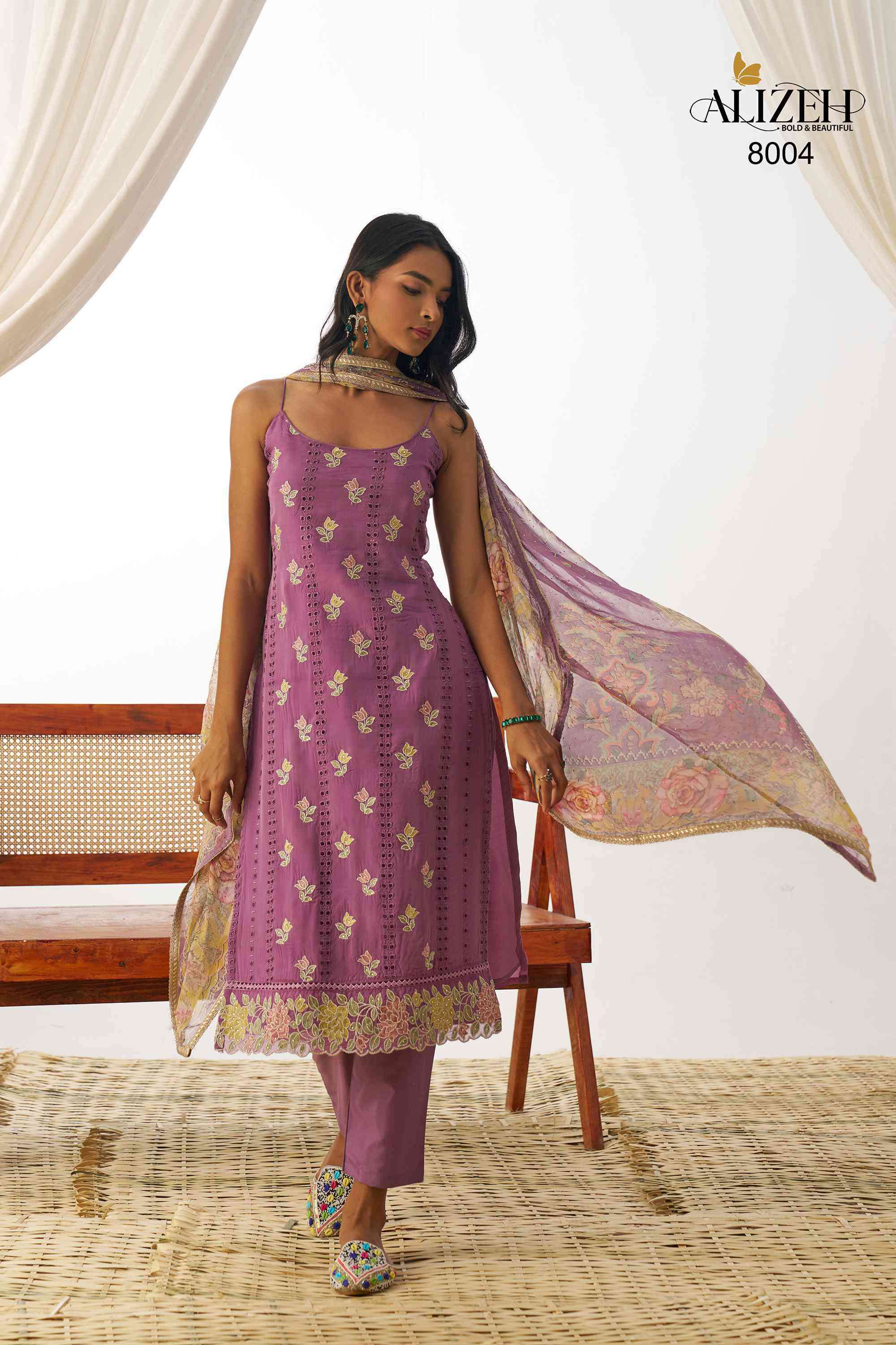 Alizeh Swara 8001 to 8004 Readymade Suit Collection Price Exporter view 26