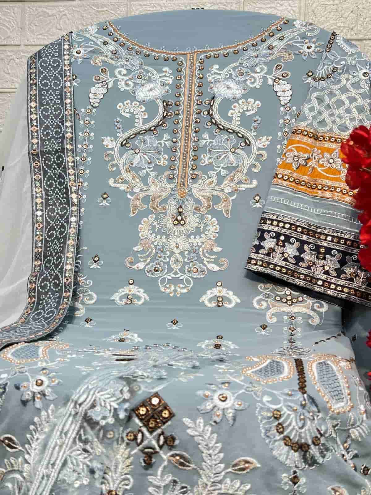 Al Khushbu 6006 Pakistani Style Heavy Designer Salwar Kameez Exporter view 2