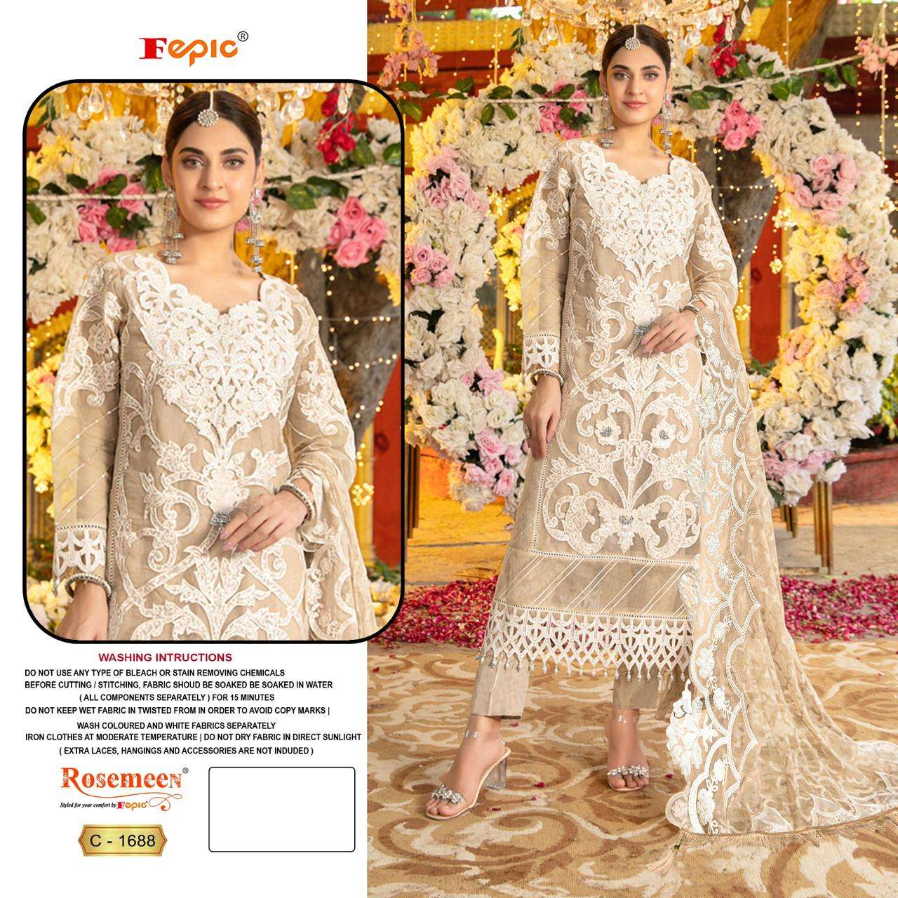 Fepic C 1688 Colors Pakistani Salwar Kameez view 2