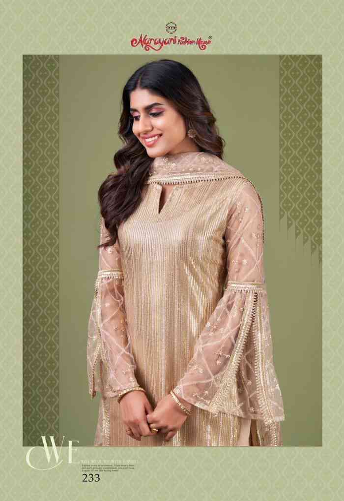 Narayani Zehra Vol 4 Designer Party Wear Straight Suit Catalog Exporter view 33