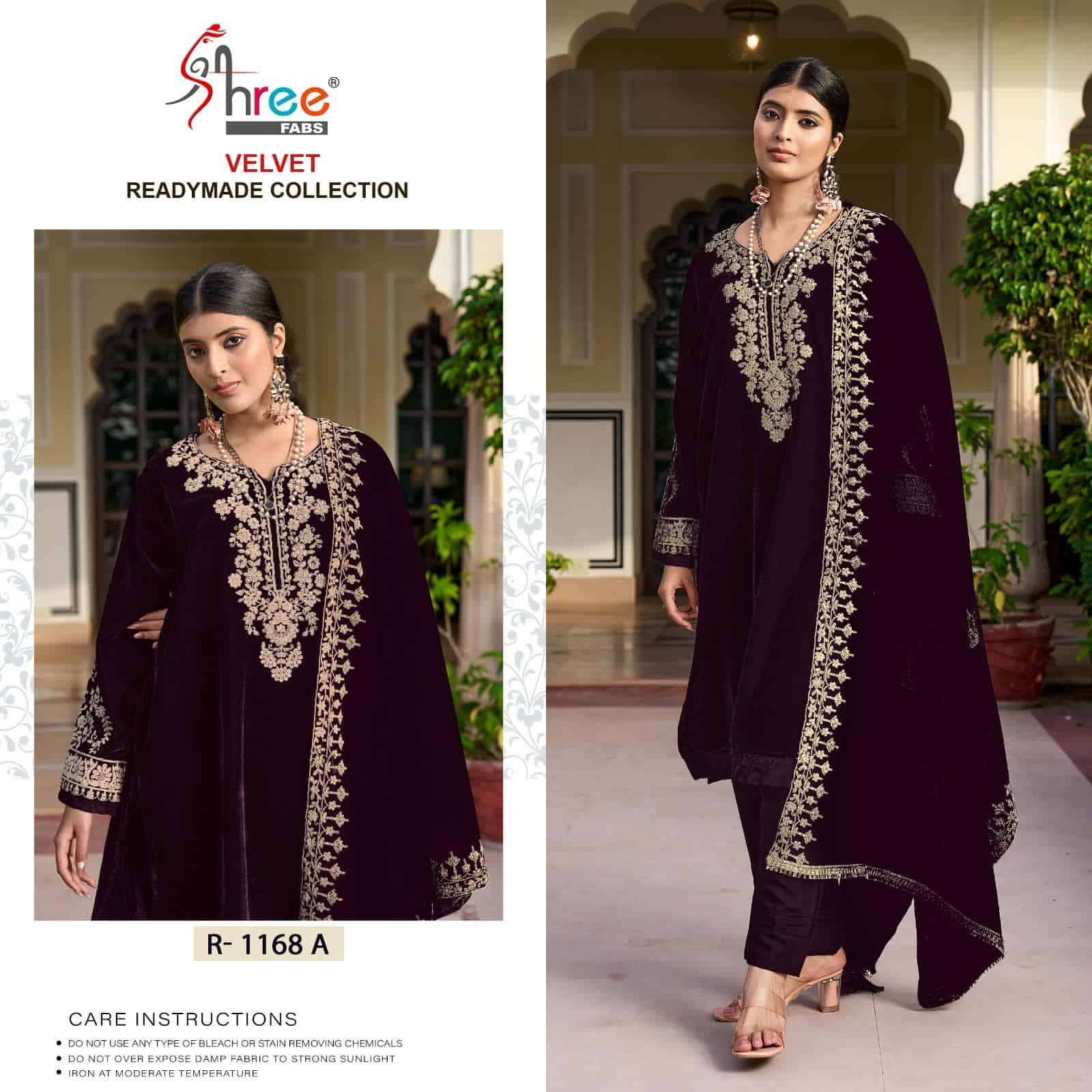 Shree Fabs Velvet Pakistani Festive Suit view 3