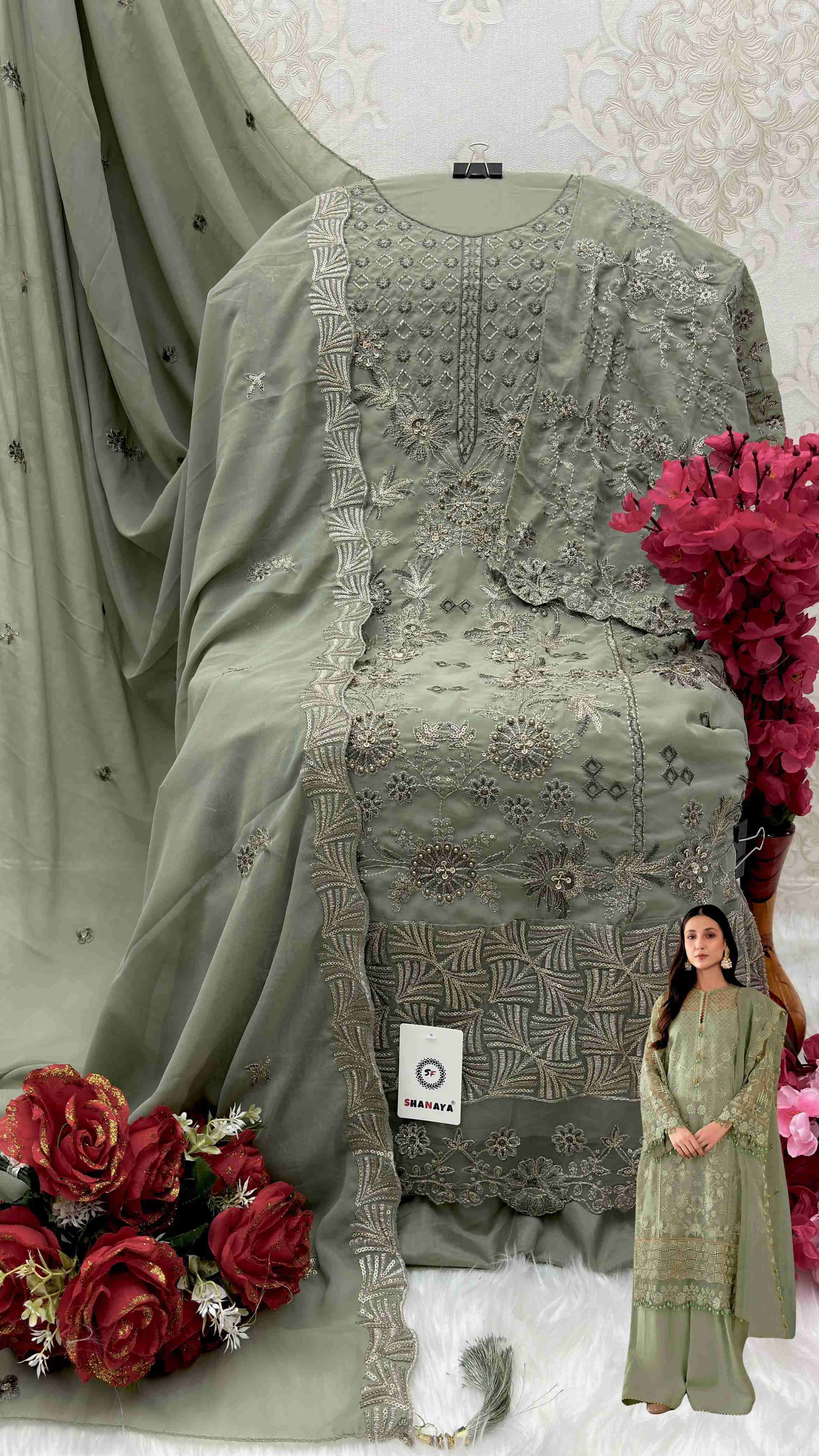 Shanaya S 167 Fox Georgette Pakistani Suit view 2