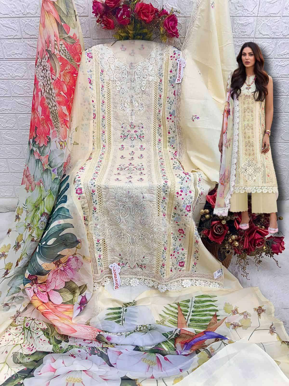 Fepic Rosemeen C 1812 B Cotton Pakistani Suit view 2