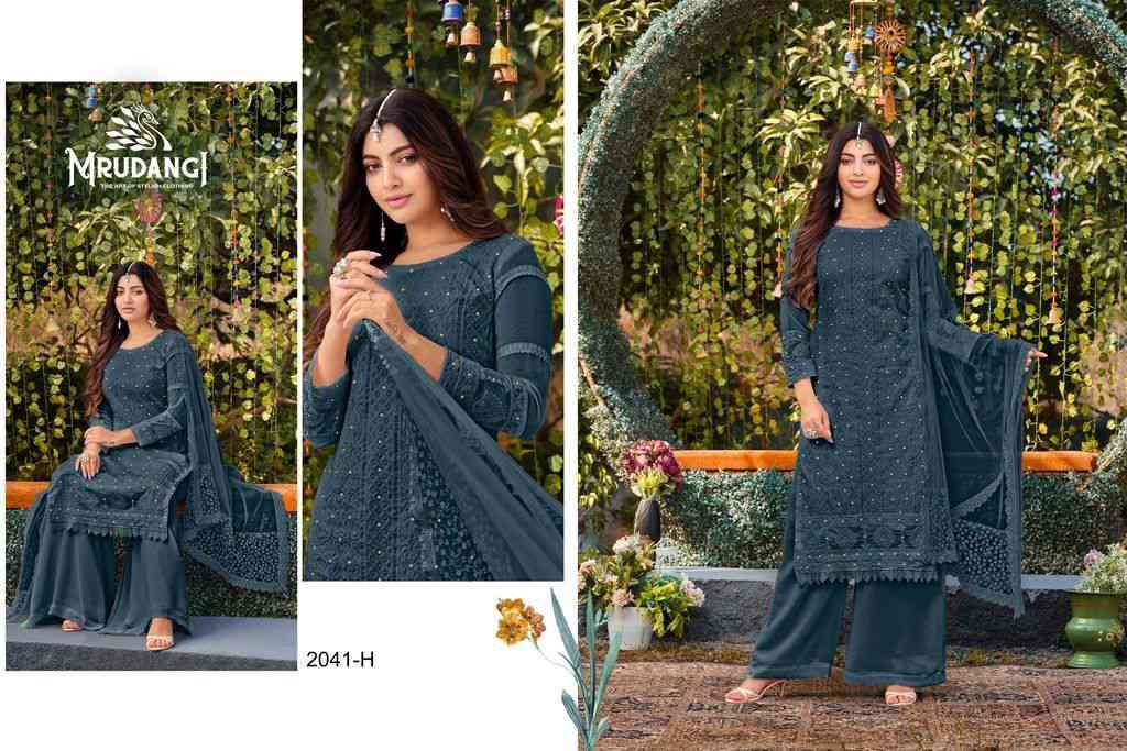 Mrudangi Celebration 2041 Colour Edition 2 Latest Designs Palazzo Dress view 2