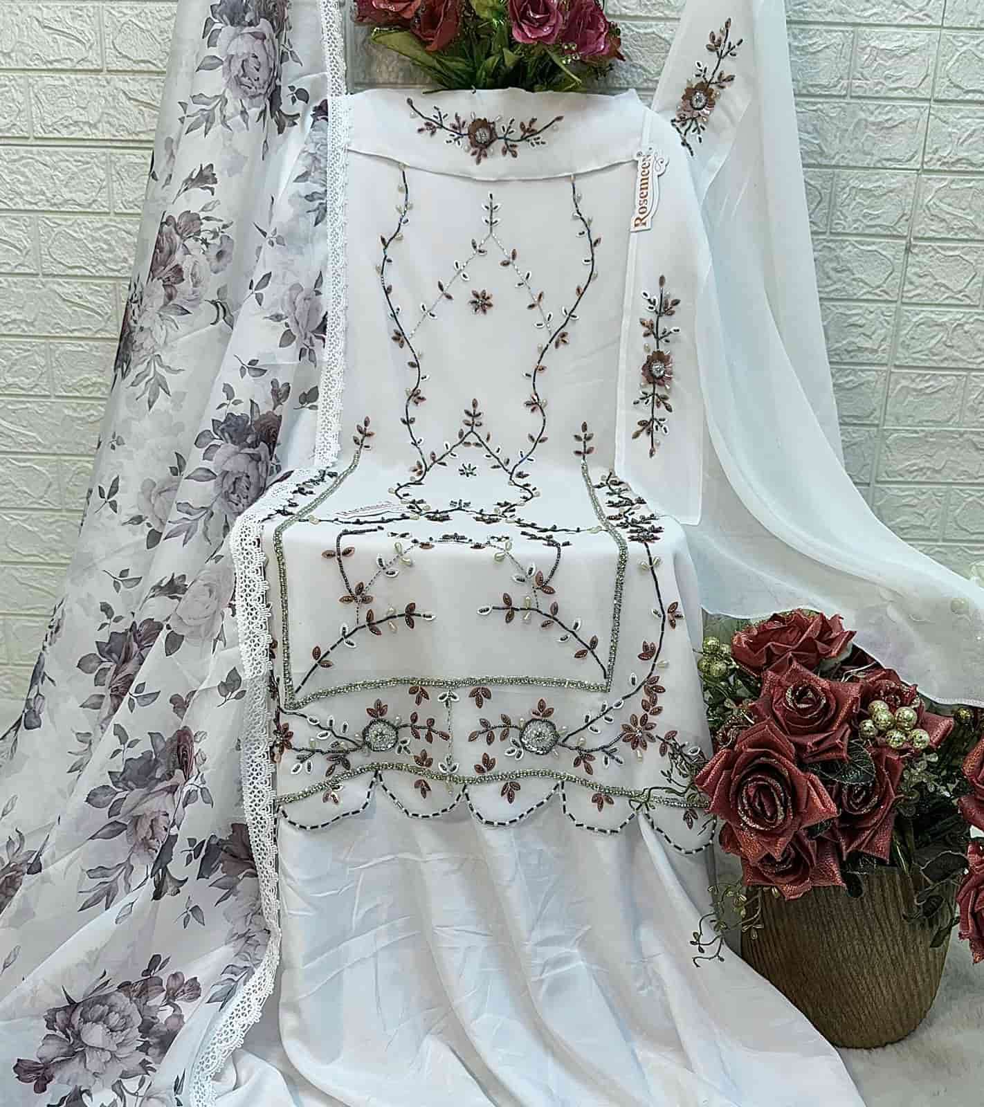 Fepic C 1664 Pakistani Style Designer Georgette Salwar Suit Exporter view 2