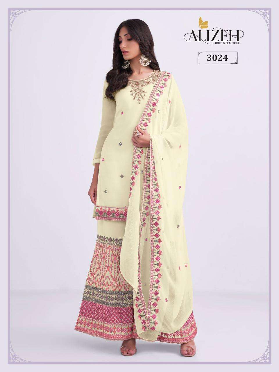 Alizeh Almora Vol 6 Party Wear Gharara Sharara Suit view 9