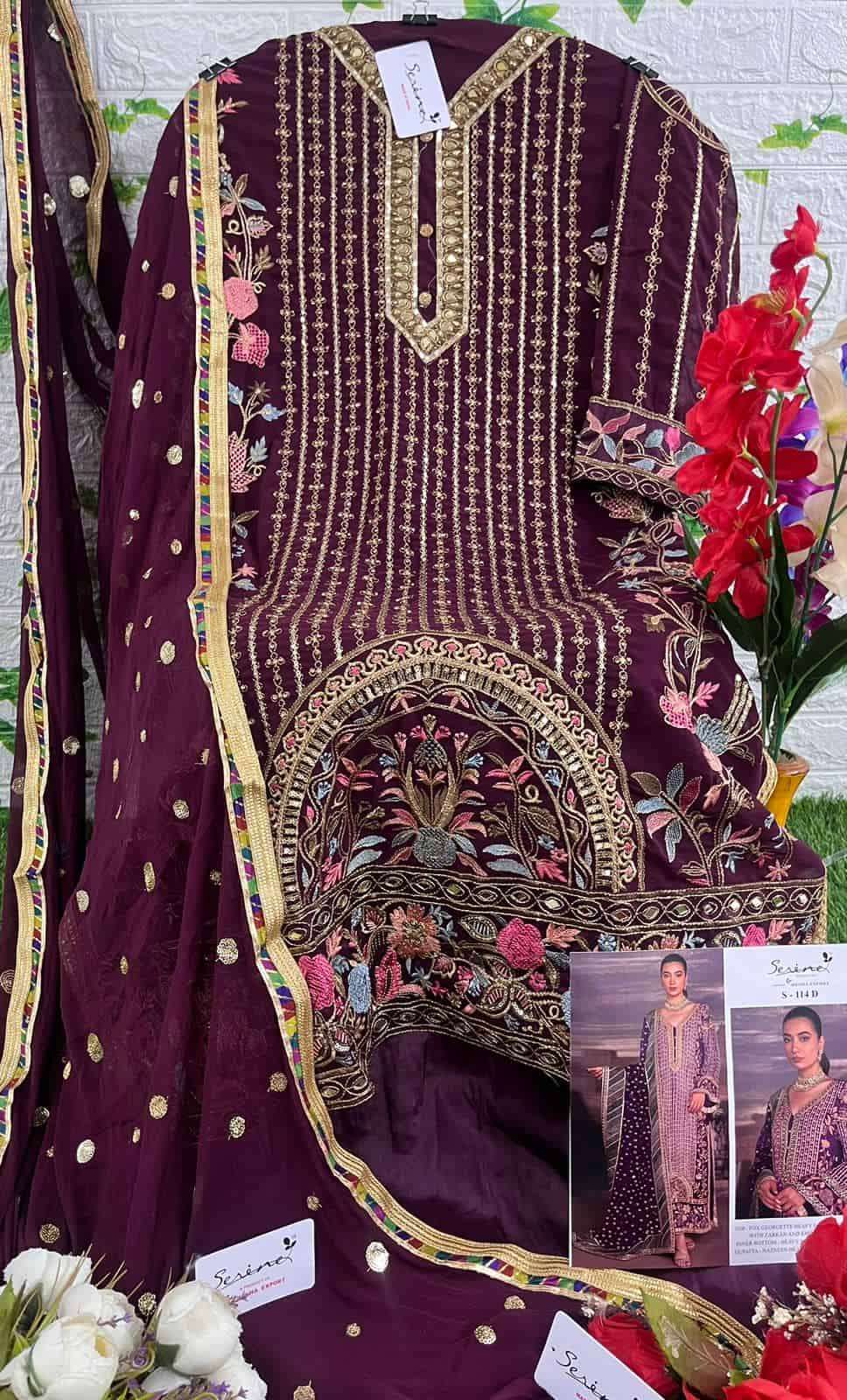 Megha Exports S 114 Colors Designer Work Pakistani Dress view 8