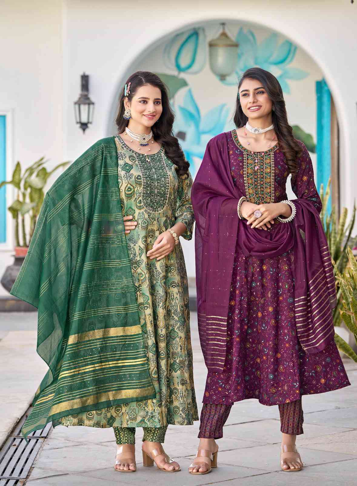 Radhika Swara Fancy Anarkali 3-Piece Suit view 2