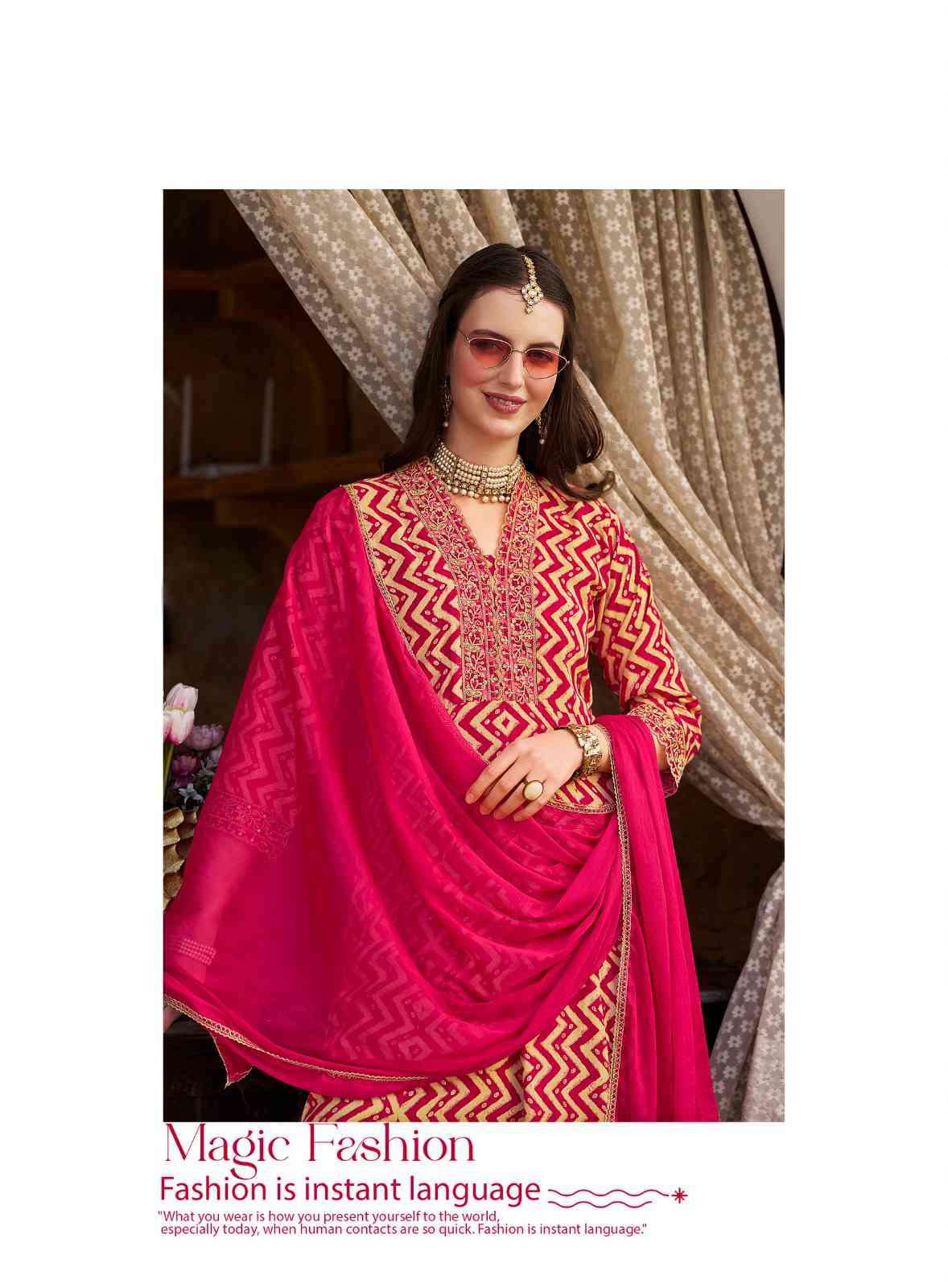 Radhika Lifestyle Anarkali Vol 5 Fancy Anarkali Style 3 Piece Designs view 3