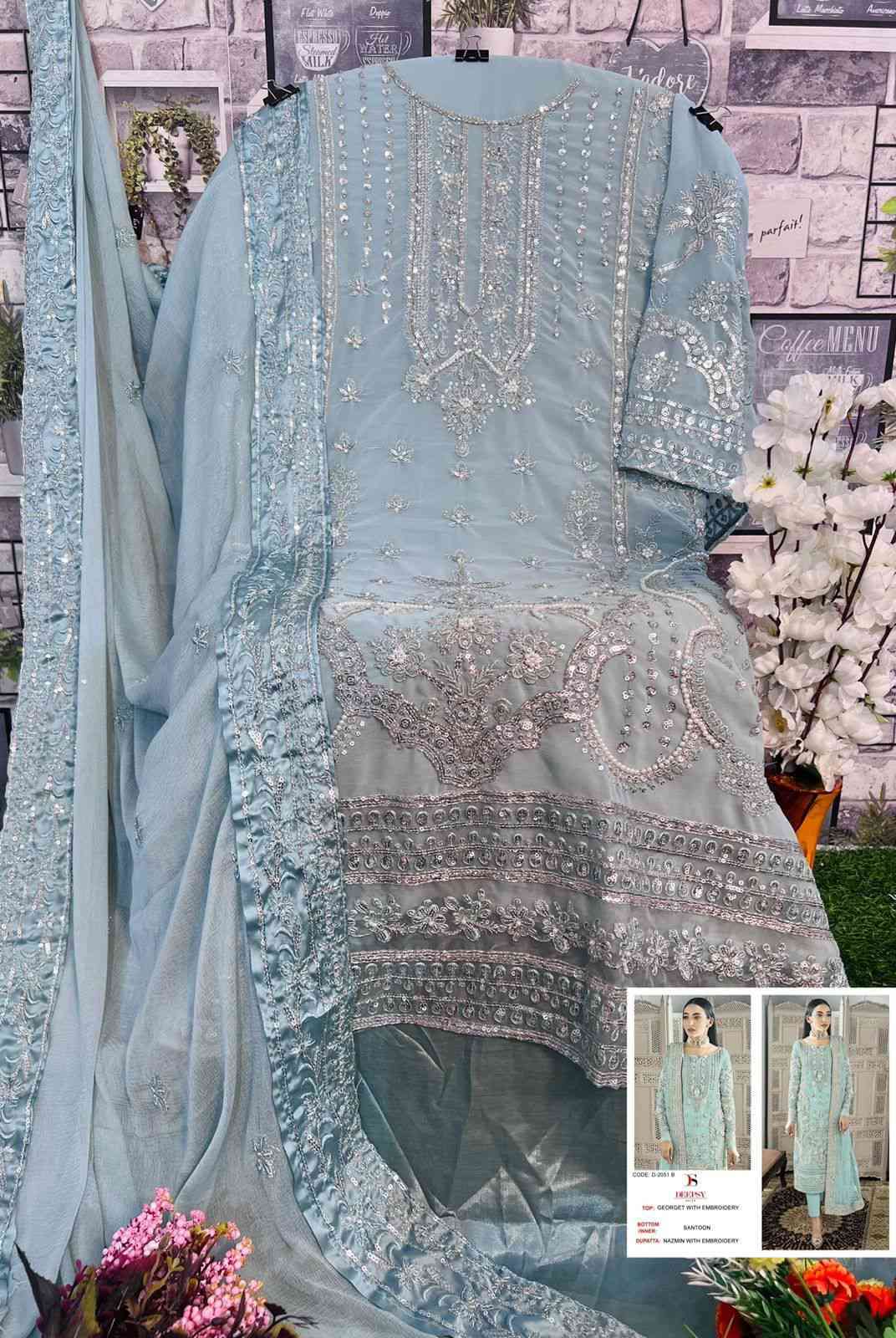 Deepsy D 2051 Colors Heavy Designer Pakistani Dress Latest Collection view 6