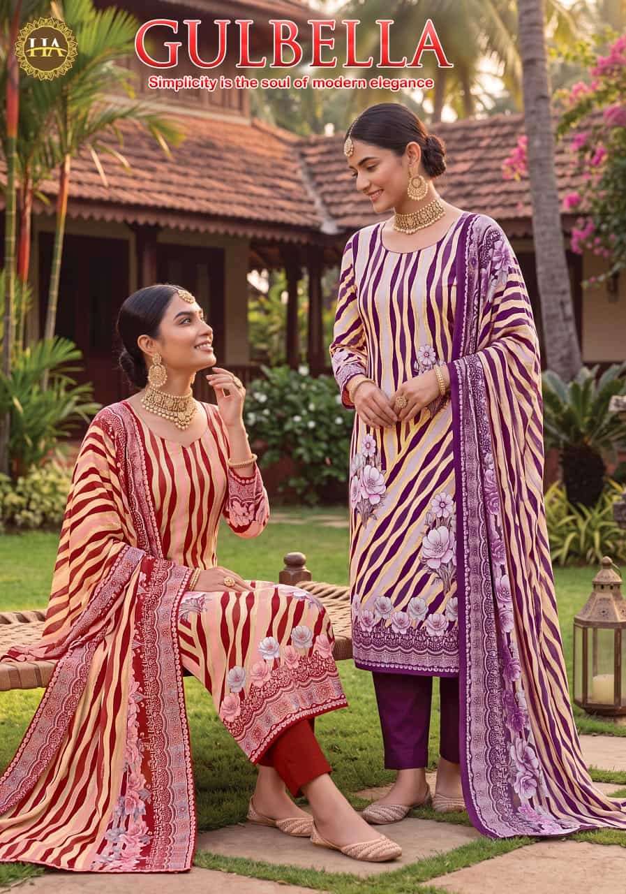 Harshit Gulbella Elegant Design Cotton Salwar Suit Exporters view 5