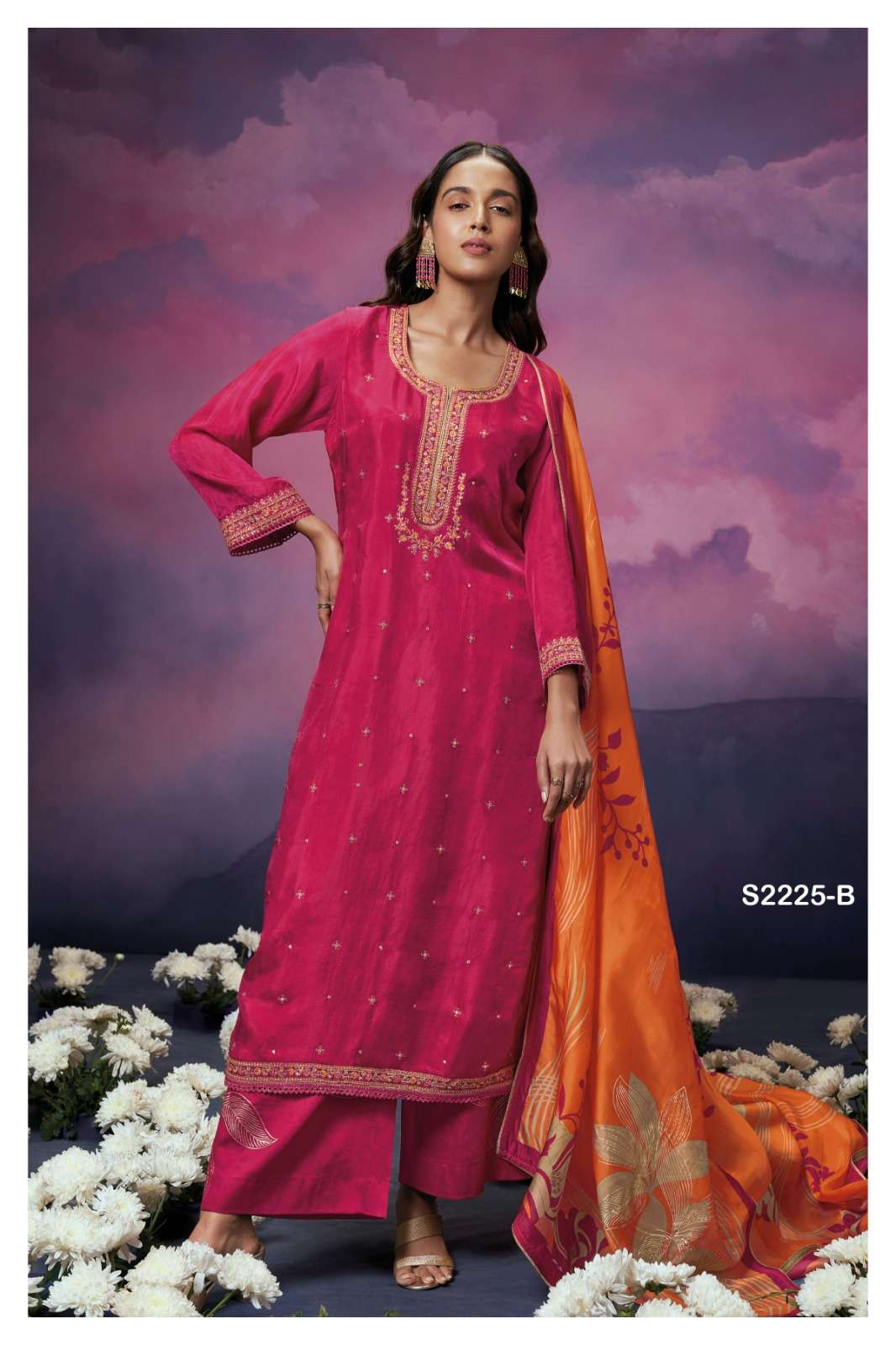 Ganga Fashion Josephibe Silk Partywear Suit view 3