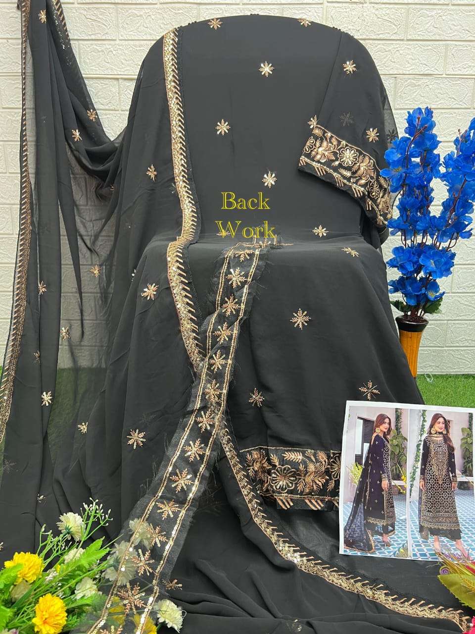 Al Khushbu 6019 Exclusive Party Wear Style Designer Salwar Kameez Ensemble view 2